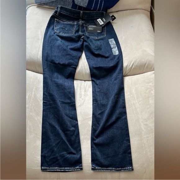 Silver Jeans Co. Silver Slim Mid Rise Boot Cut 26x33 Size 26" / US 2 / IT 38 - 7 Thumbnail