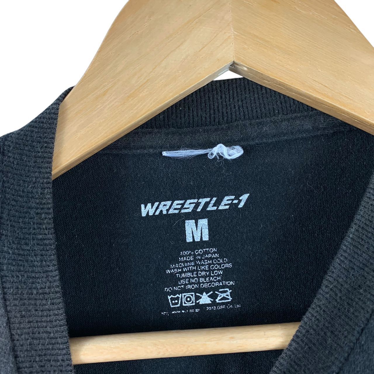 Japanese Brand WRESTLE -1 japanesebrand big logo back hit tee Size US M / EU 48-50 / 2 - 11 Thumbnail