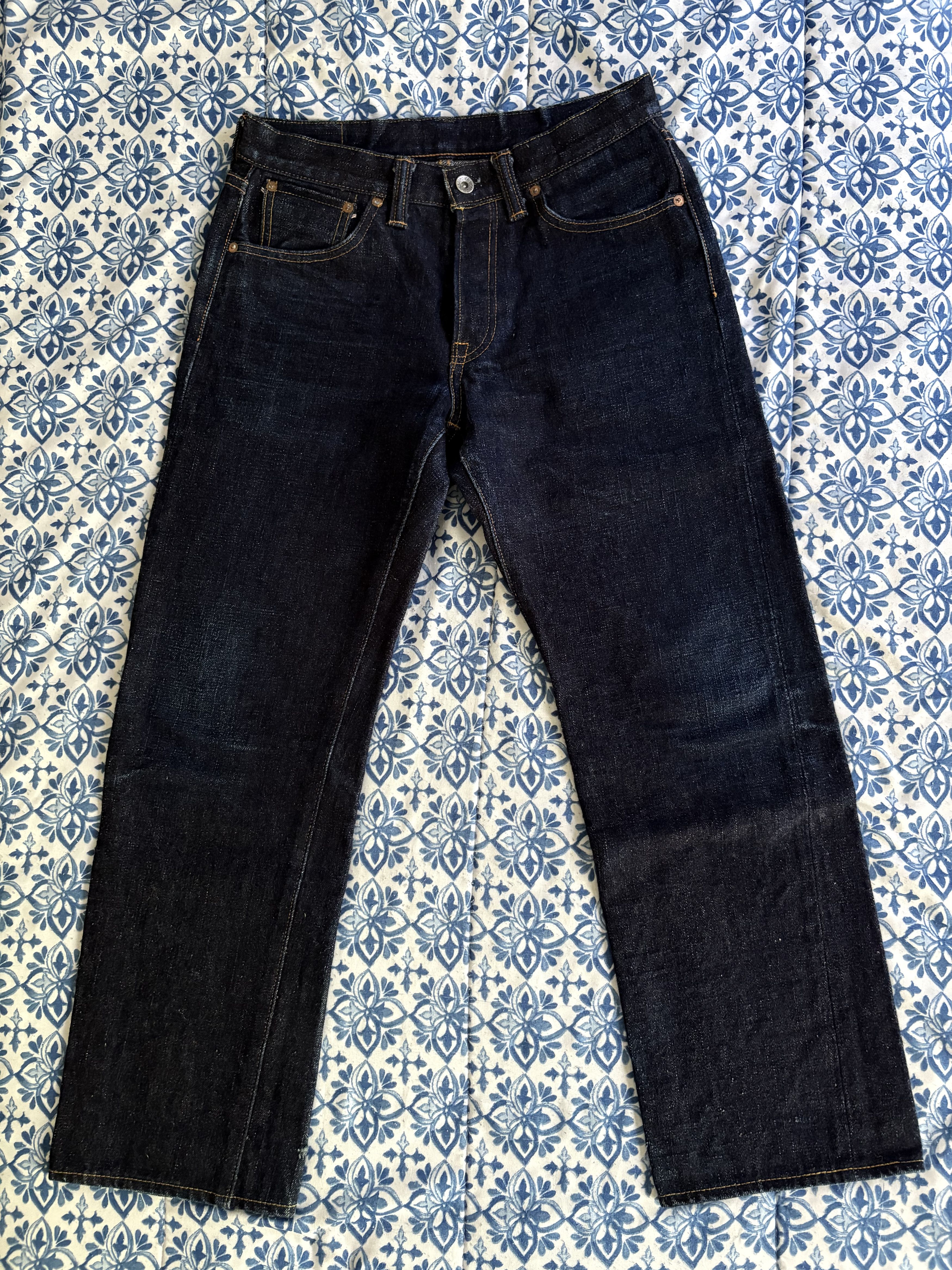 Samurai Jeans Samurai S5000VXII 17oz "Zero Bushido" Straight Jeans Size 28 Size US 28 / EU 44 - 1 Thumbnail