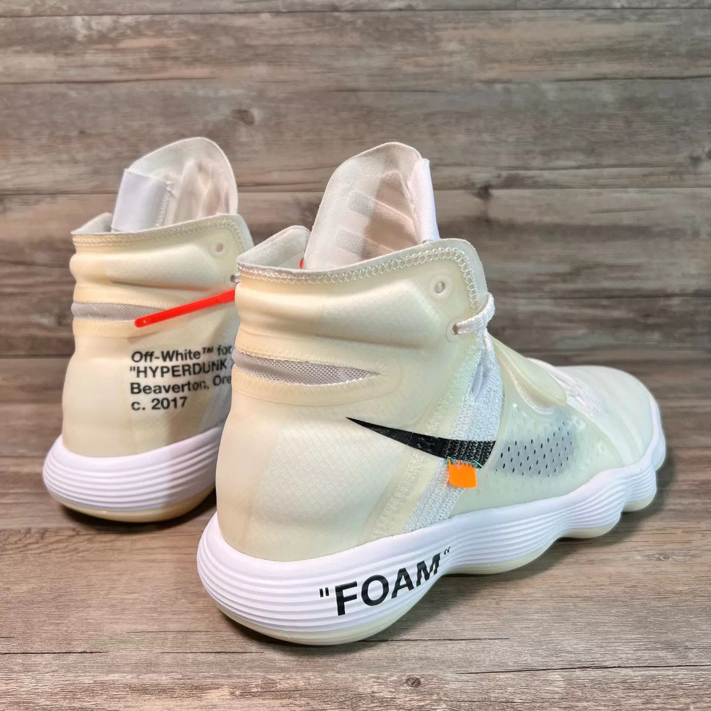 Nike Nike HD17 OW x The Ten AJ4578-100 44.5 9.7/10 no box Size US 10.5 / EU 43-44 - 3 Thumbnail