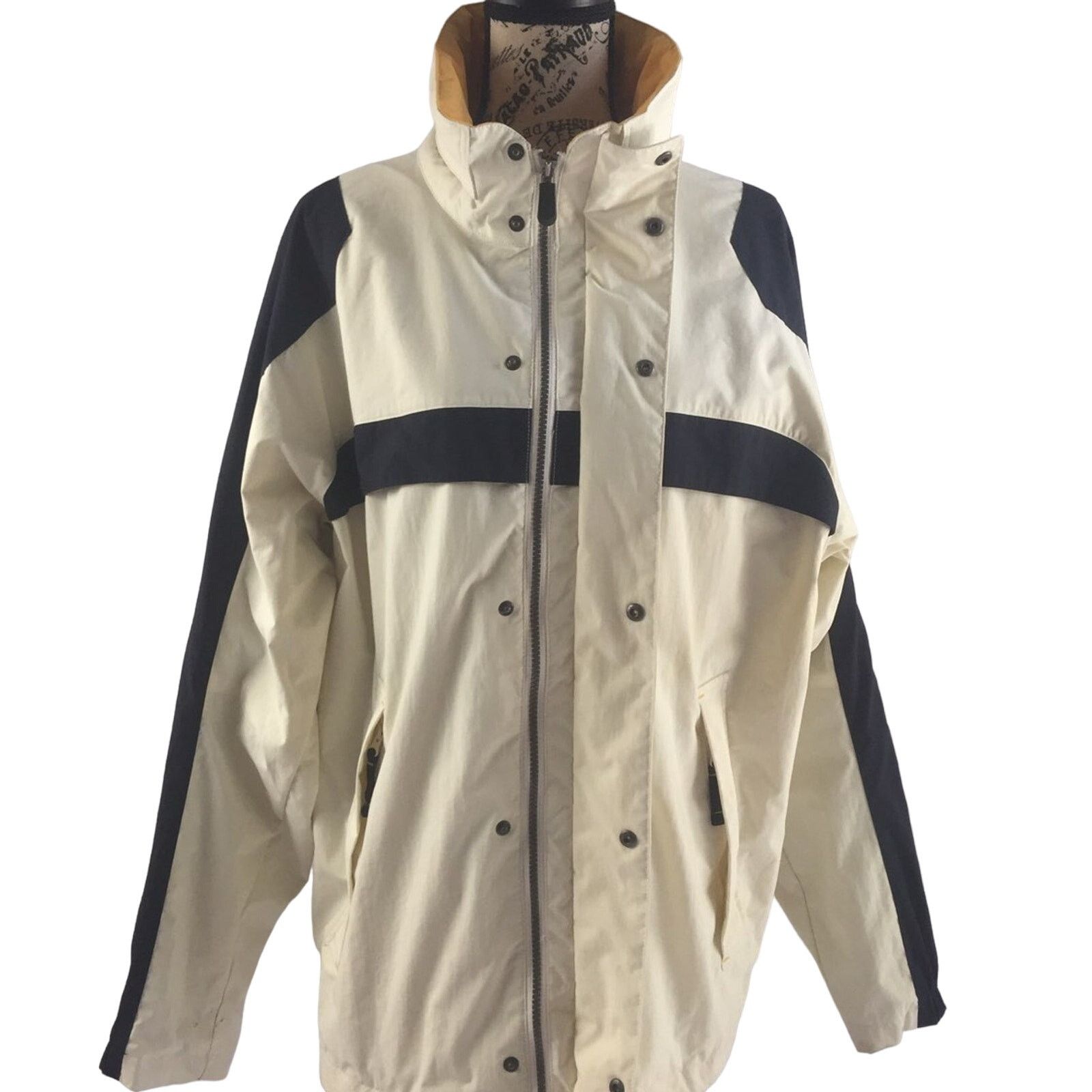 Nautica Nautica Men's Size Large Windbreaker Jacket Hooded Zip Front Size US L / EU 52-54 / 3 - 1 Thumbnail
