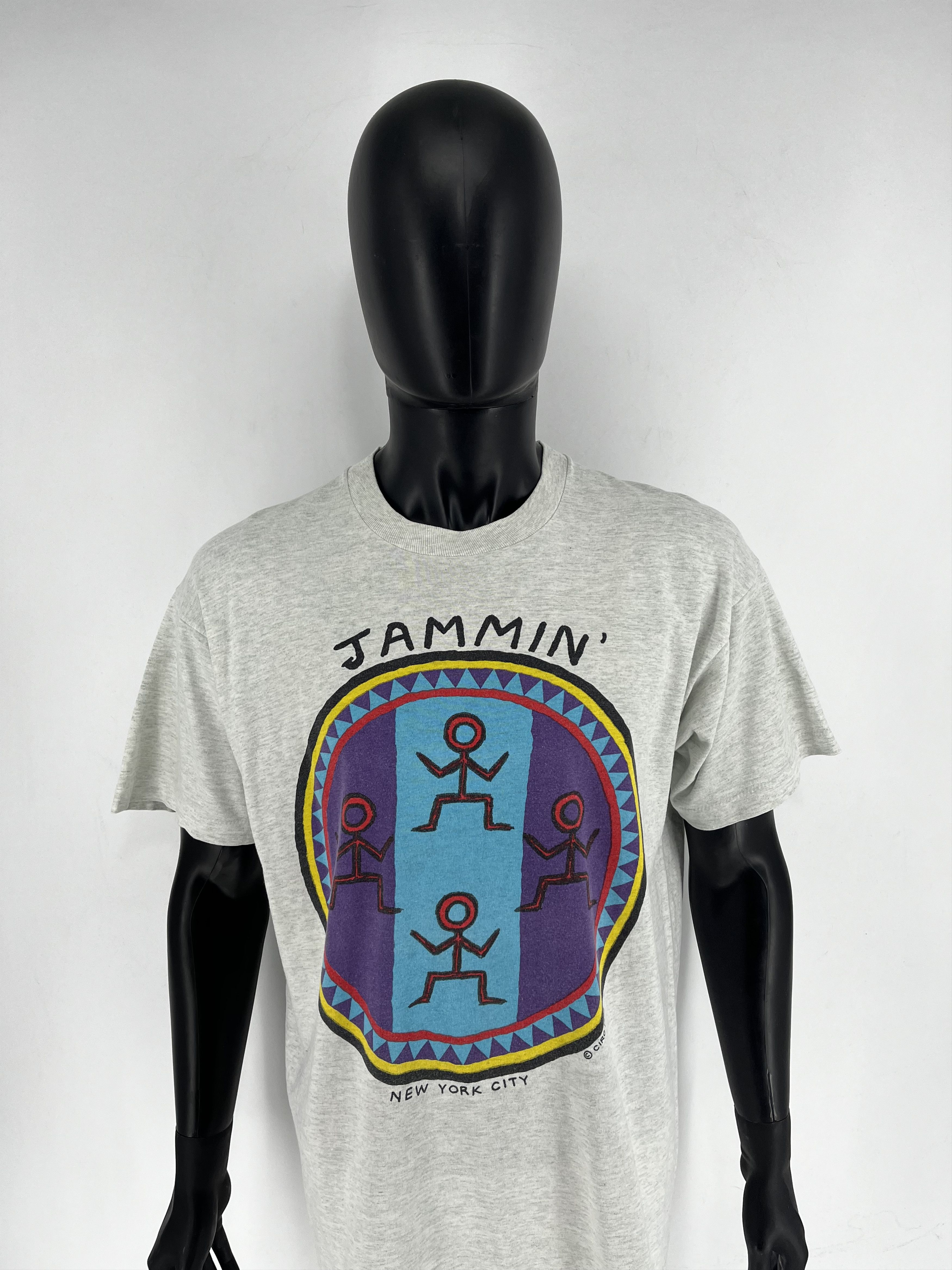 Vintage Vintage 90s Reggae Style Jammin New York City Ciro1992 Size US XL / EU 56 / 4 - 5 Thumbnail