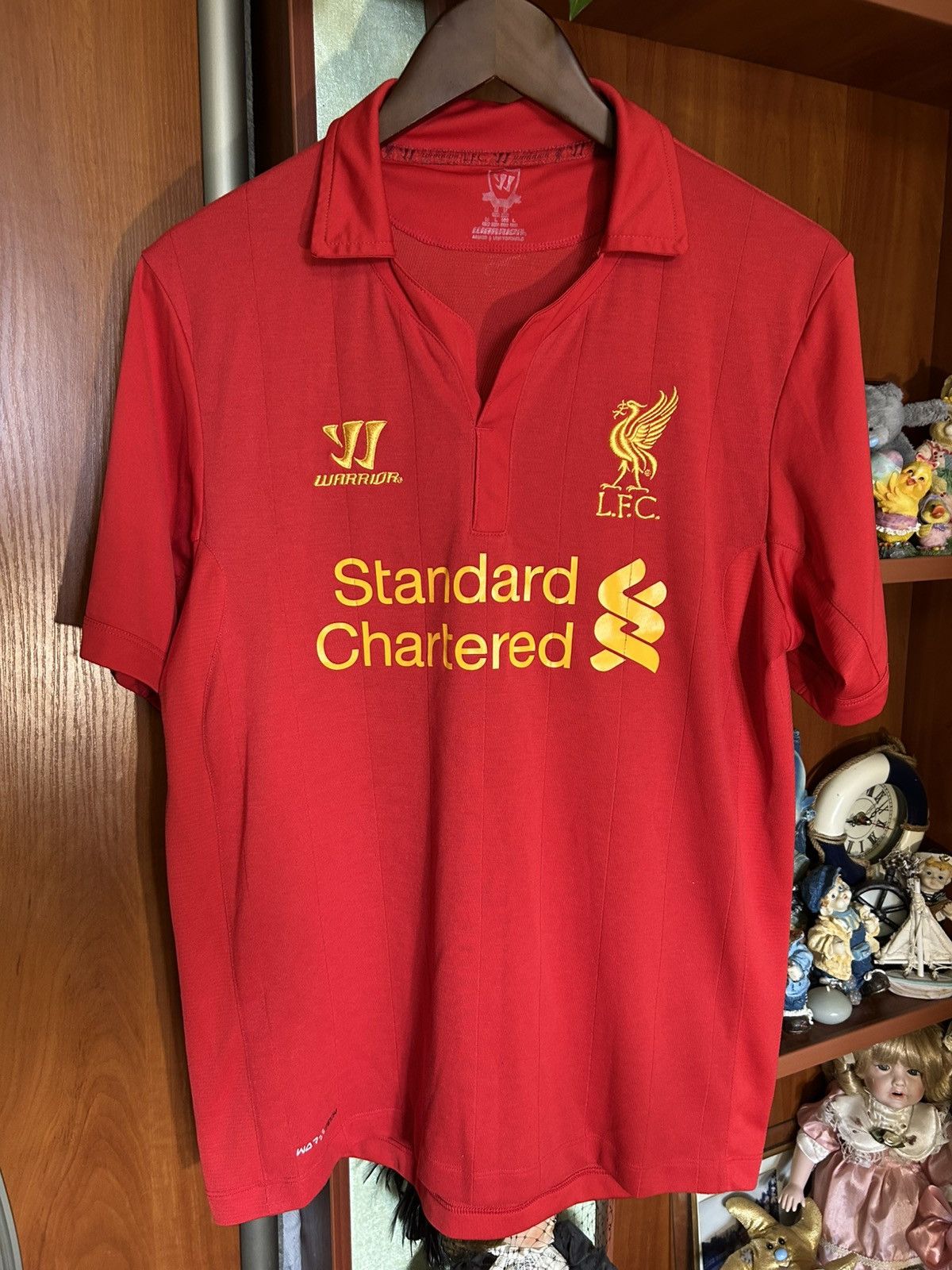 Warrior LIVERPOOL 2012/2013 HOME FOOTBALL SHIRT SOCCER JERSEY Size US M / EU 48-50 / 2 - 1 Thumbnail