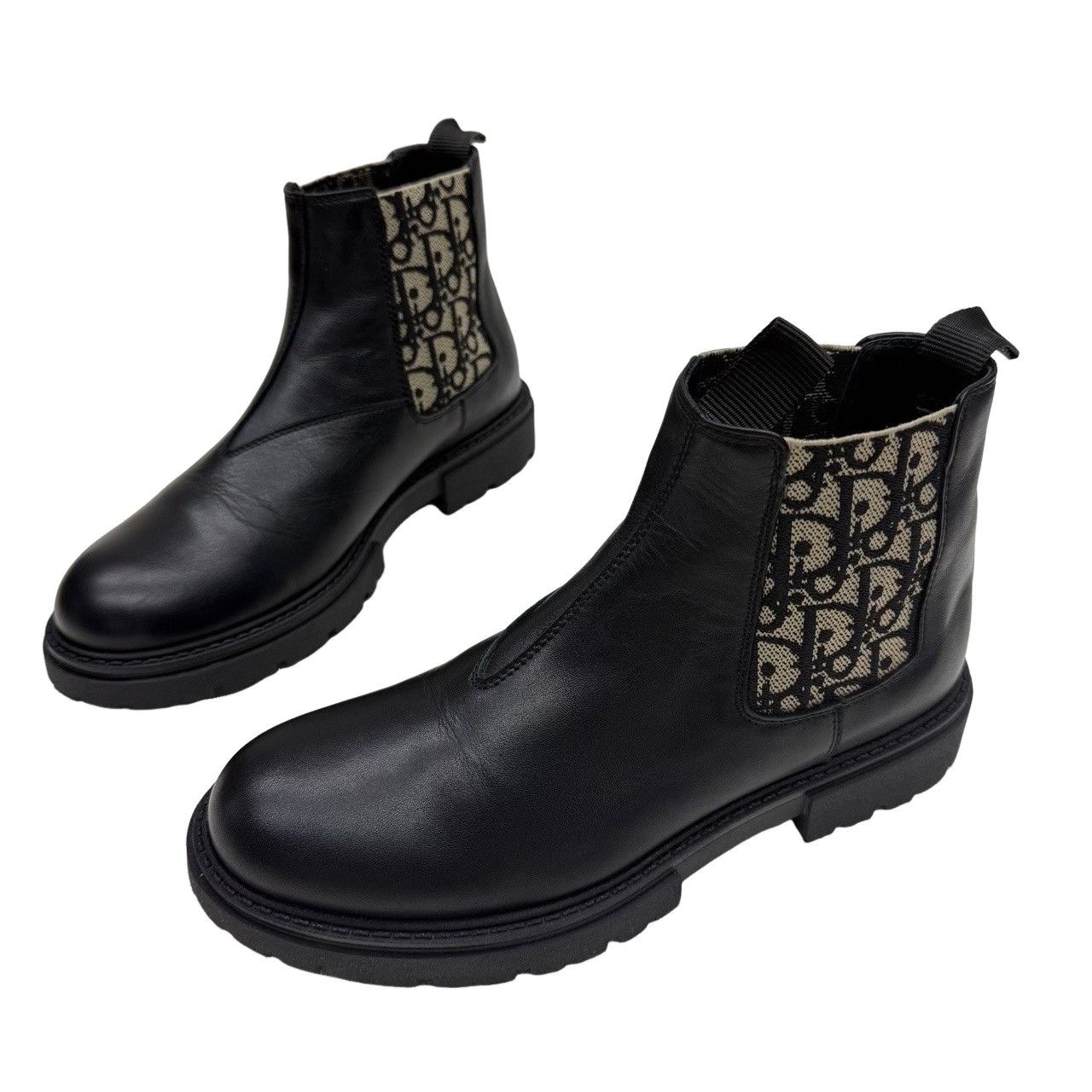 Dior Dior Oblique Chelsea Boots Size 35 Size US 4 / IT 34 - 1 Thumbnail