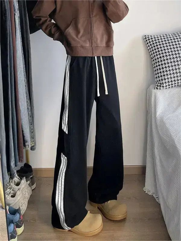 Japanese Brand Retro loose straight leg wide leg jeans Size US 32 / EU 48 - 4 Thumbnail