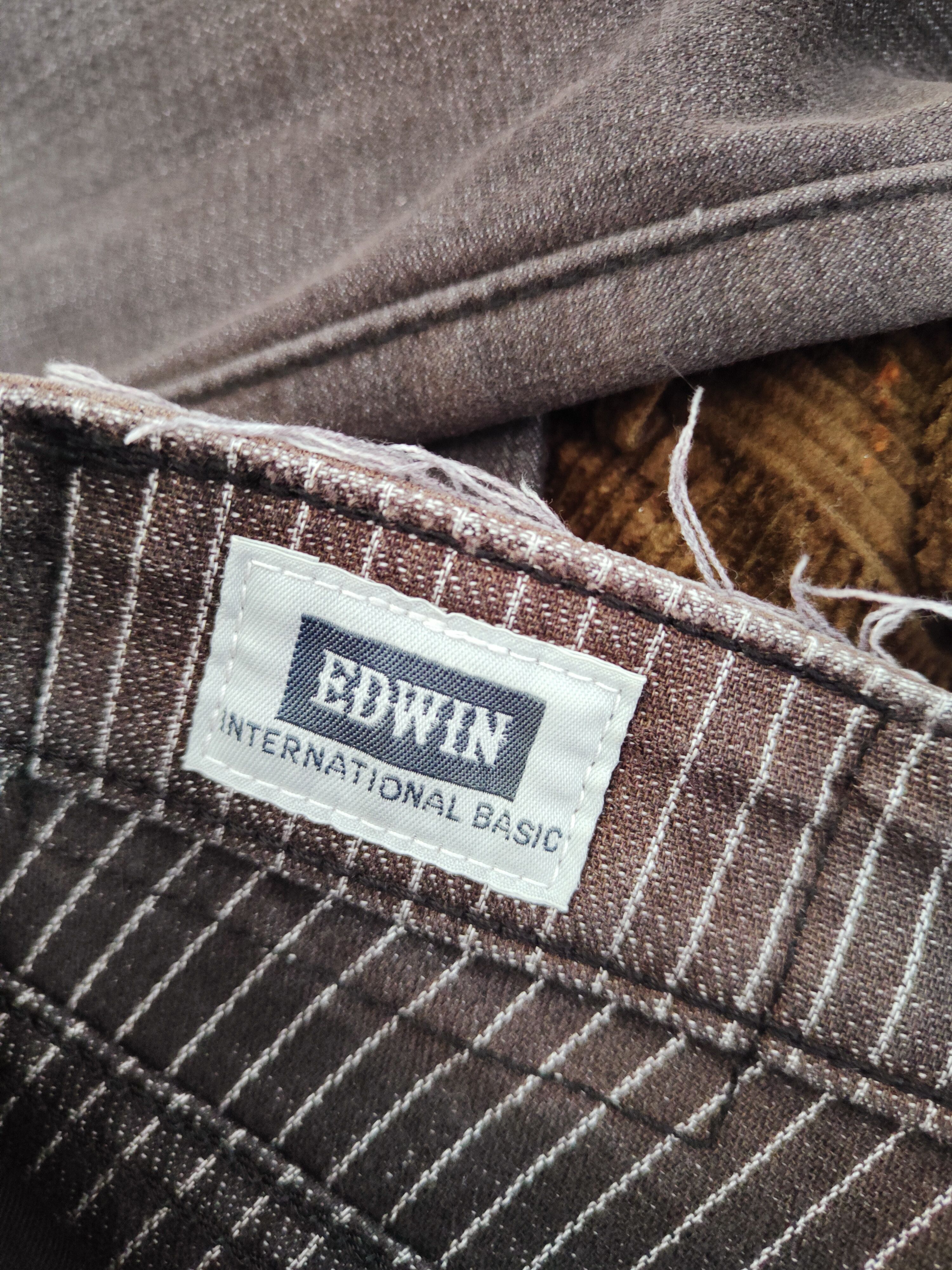 Edwin DL Edwin Dark Brown faded vintage Casual Pants #S2758 Size 29" - 16 Thumbnail