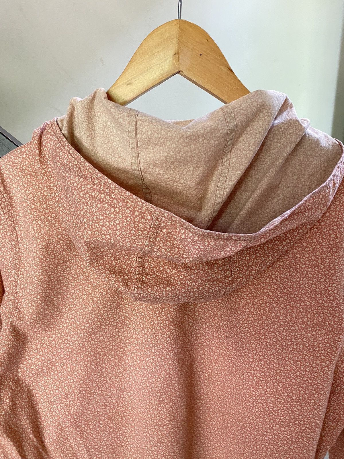 Japanese Brand Powder Peach Hooded V-neck Top Size M / US 6-8 / IT 42-44 - 14 Thumbnail