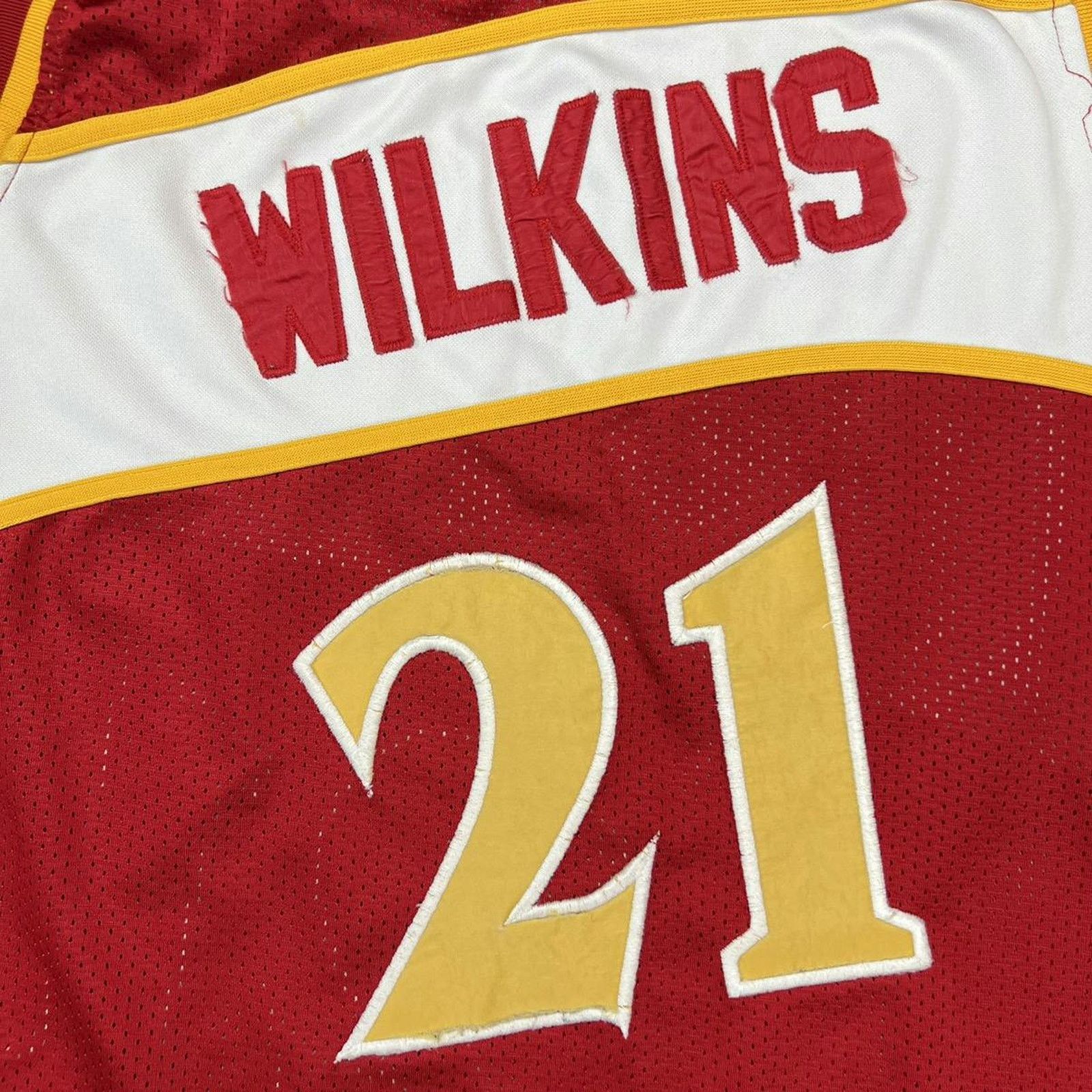 Mitchell & Ness Mitchell & Ness Dominique Wilkins Atlanta Hawks Jersey 2XL Size US XXL / EU 58 / 5 - 2 Thumbnail
