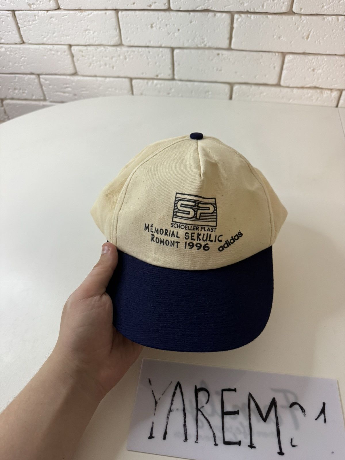 Vintage Adidas vintage cap Size ONE SIZE - 2 Thumbnail