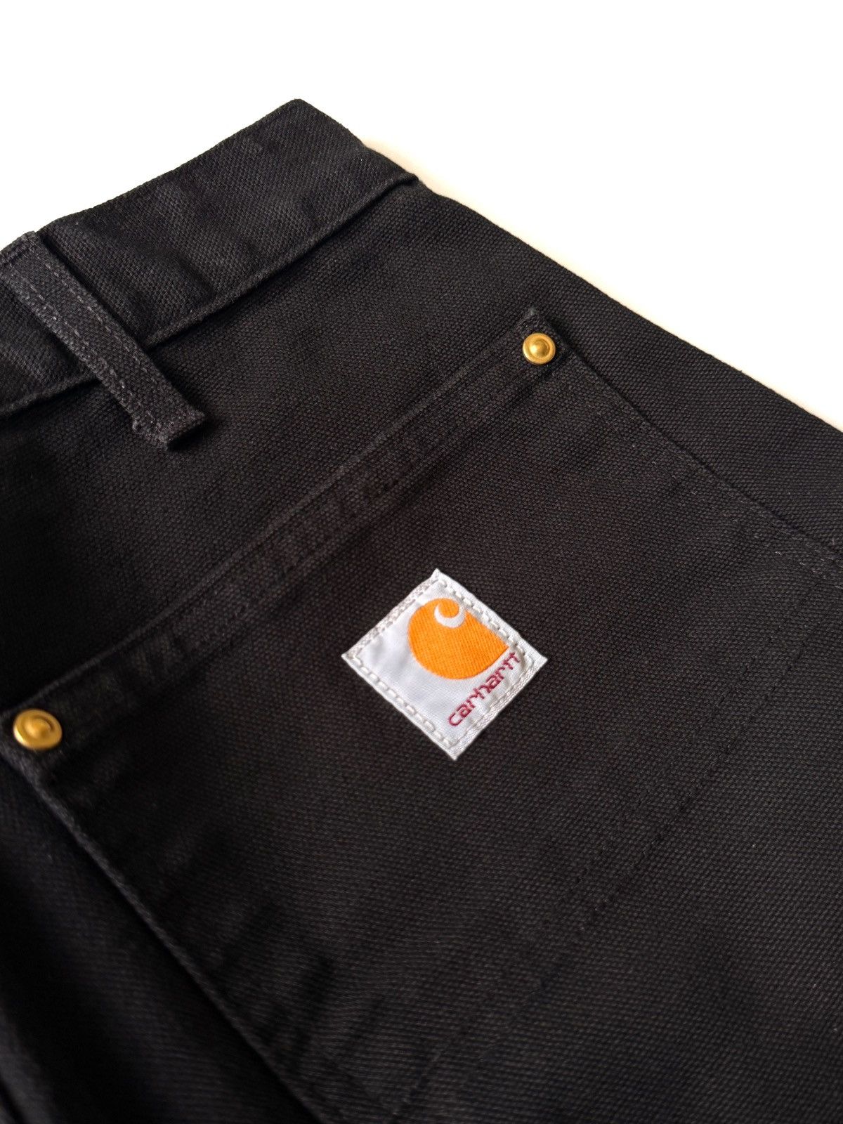 Carhartt Carhartt Double Knee Black Jeans Made In USA Men’s 32x30 Size US 32 / EU 48 - 5 Thumbnail