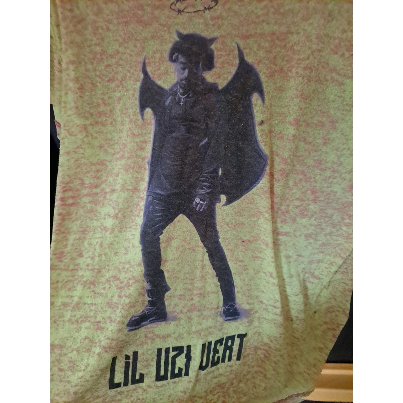 Other Lil Uzi Vert Dark Angle Yellow and Red Shirt Ban Tee Size Sm Size US S / EU 44-46 / 1 - 2 Thumbnail