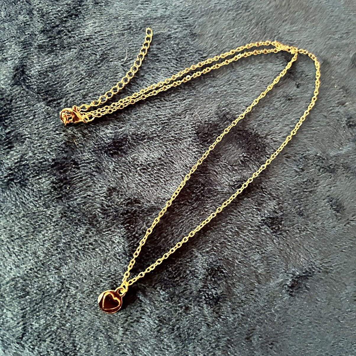 Vintage Vintage LA Jewelry rose gold 925 heart pendant necklace Size ONE SIZE - 6 Thumbnail