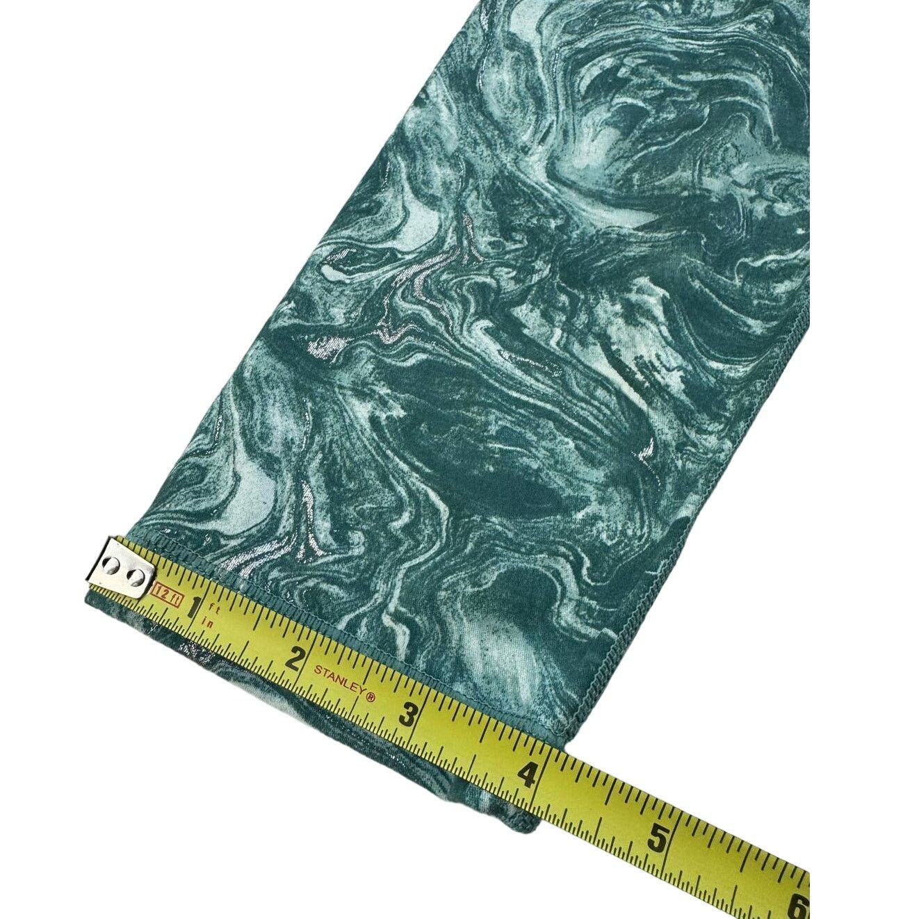Sweaty Betty Sweaty Betty Full Length Leggings Goddess Metallic Green Size 31" - 8 Thumbnail