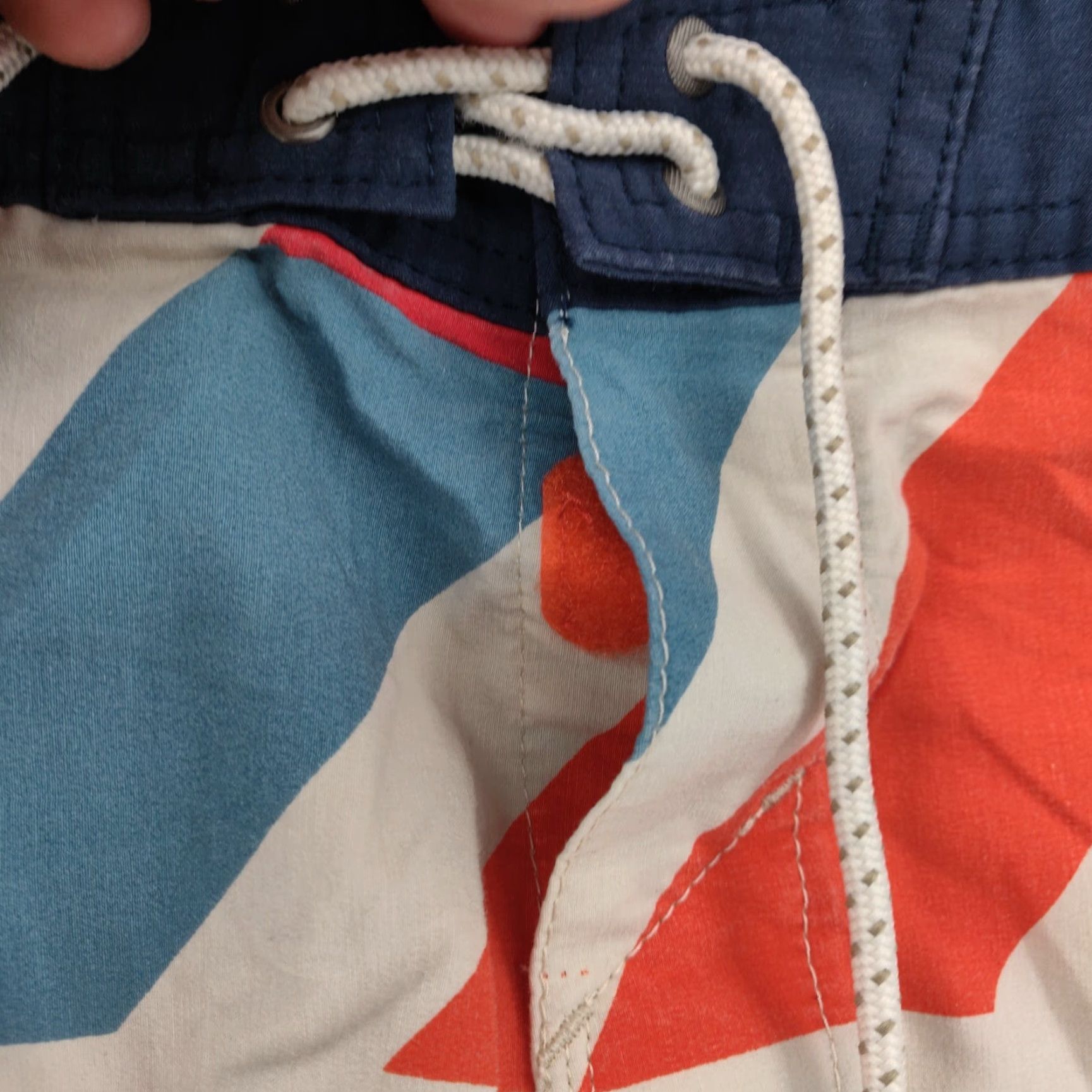 O'Neill O'neill Board Shorts Geometric Drawstring Men 34x8.5 Multicolor 80s 90s Retro Pockets Lightweight Swim Bottoms Accessories Mens Size US 34 / EU 50 - 6 Thumbnail
