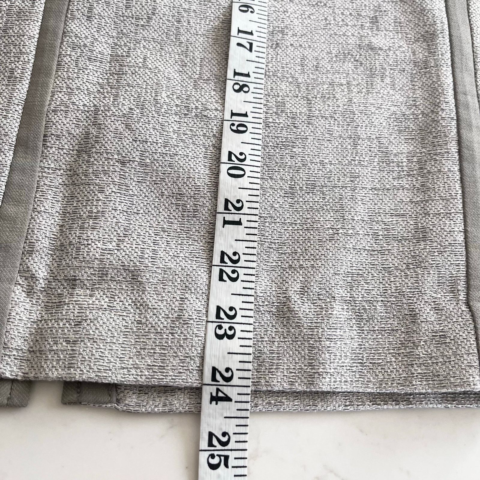 Lafayette 148 Lafayette 148 NY Mist Gray Linen Blend Pencil Skirt Size 26" / US 2 / IT 38 - 9 Thumbnail