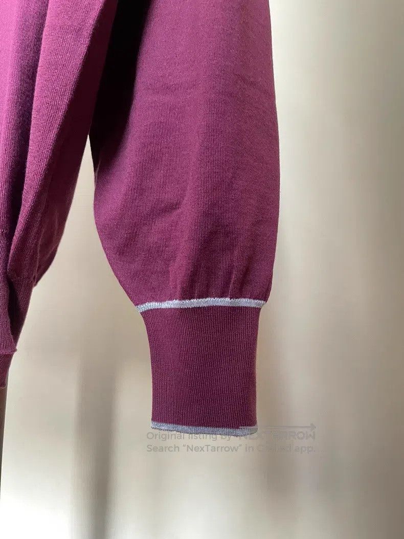 Brunello Cucinelli Brunello Cucinelli Knit Top Size US L / EU 52-54 / 3 - 3 Thumbnail