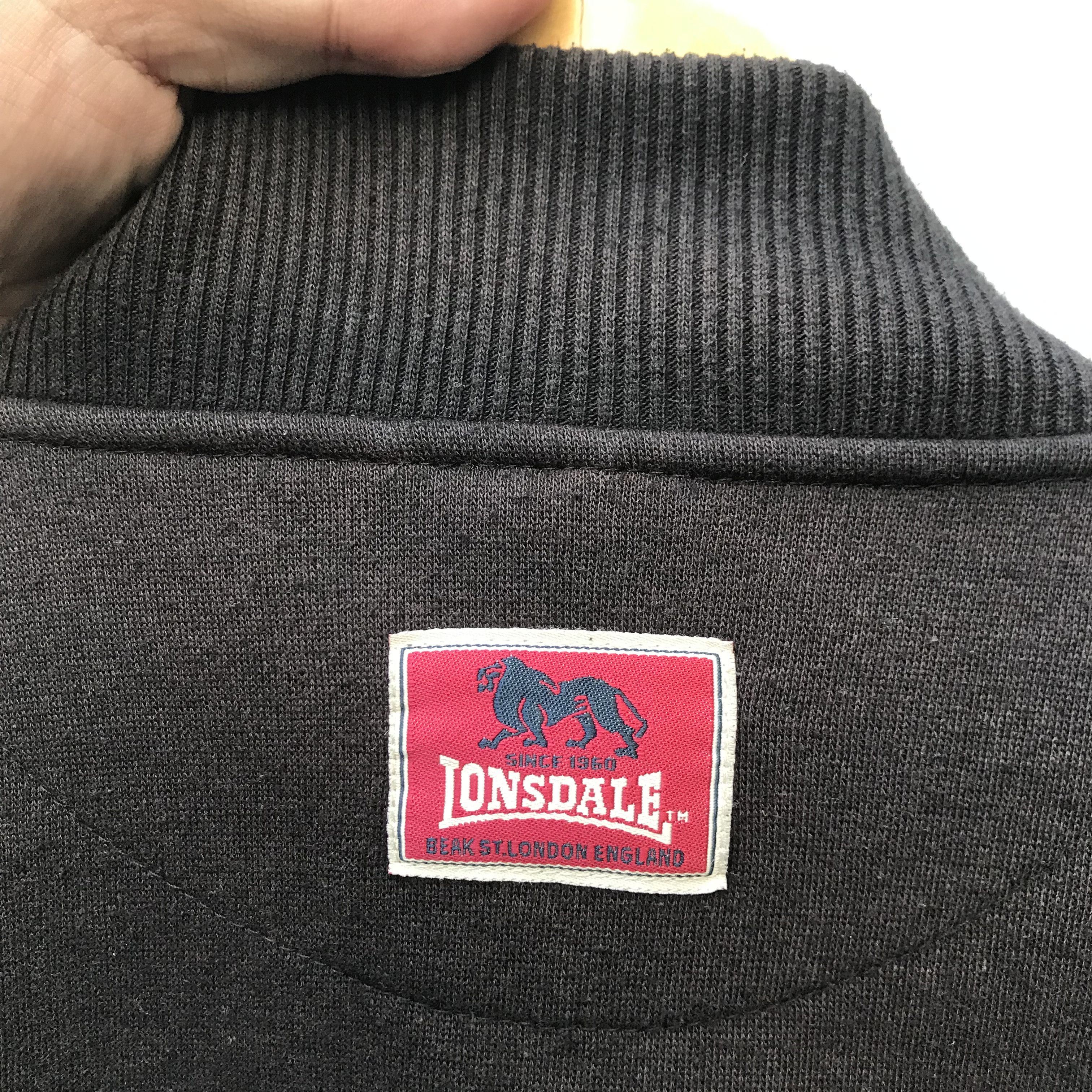 Lonsdale × Other UK Lonsdale london Tracktop jacket two tone black and whitku Size US L / EU 52-54 / 3 - 11 Thumbnail