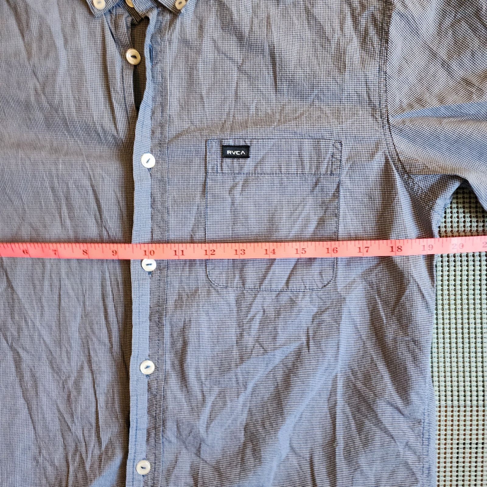 RVCA RVCA Men's Small Slim Fit Shirt Size US S / EU 44-46 / 1 - 7 Thumbnail