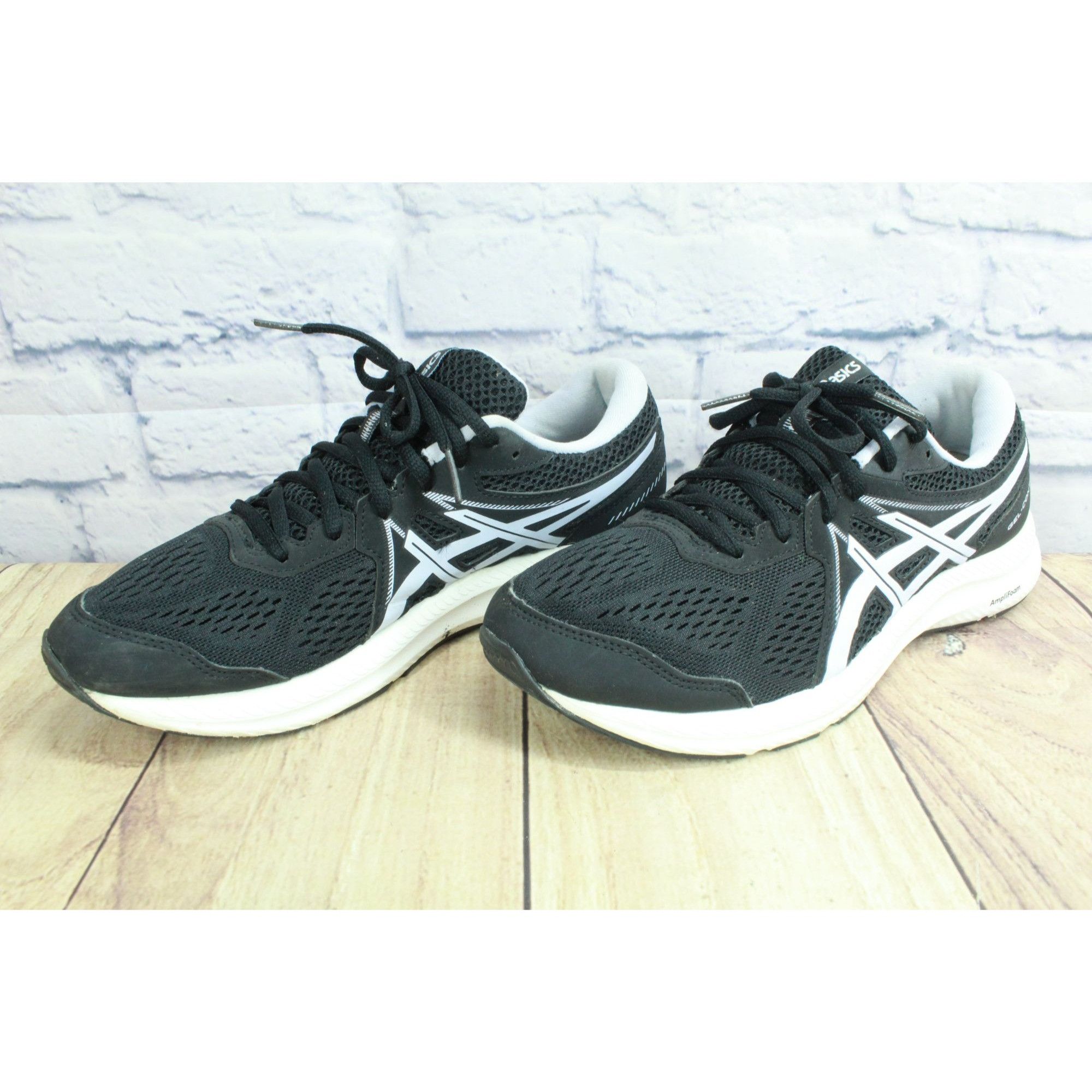 Asics Asics Gel-Contend 7 Black Mesh Running Sneakers Size US 10 / EU 43 - 2 Thumbnail