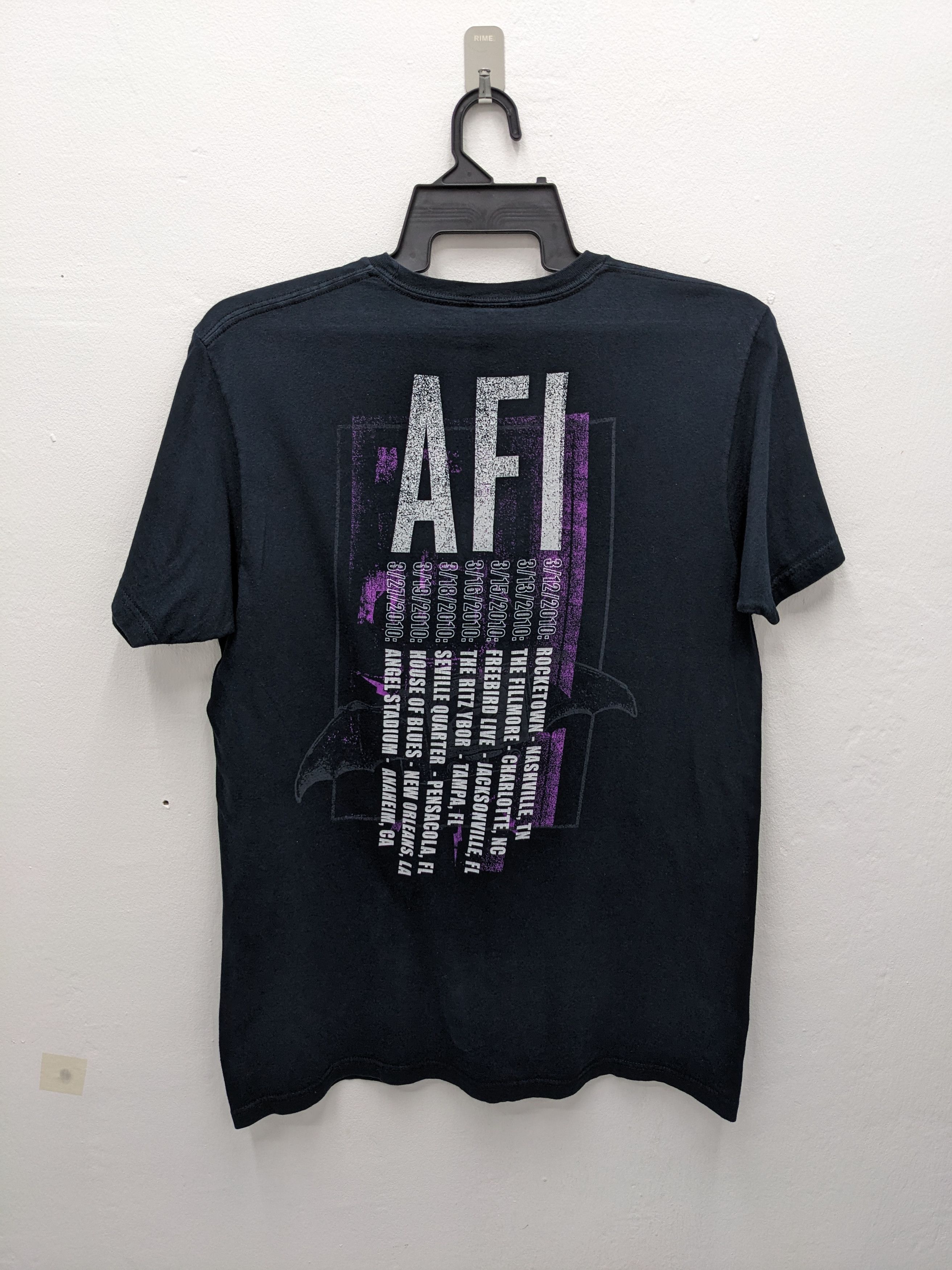 Band Tees VINTAGE Y2K A FIRE INSIDE AFI BAND Size US L / EU 52-54 / 3 - 5 Thumbnail