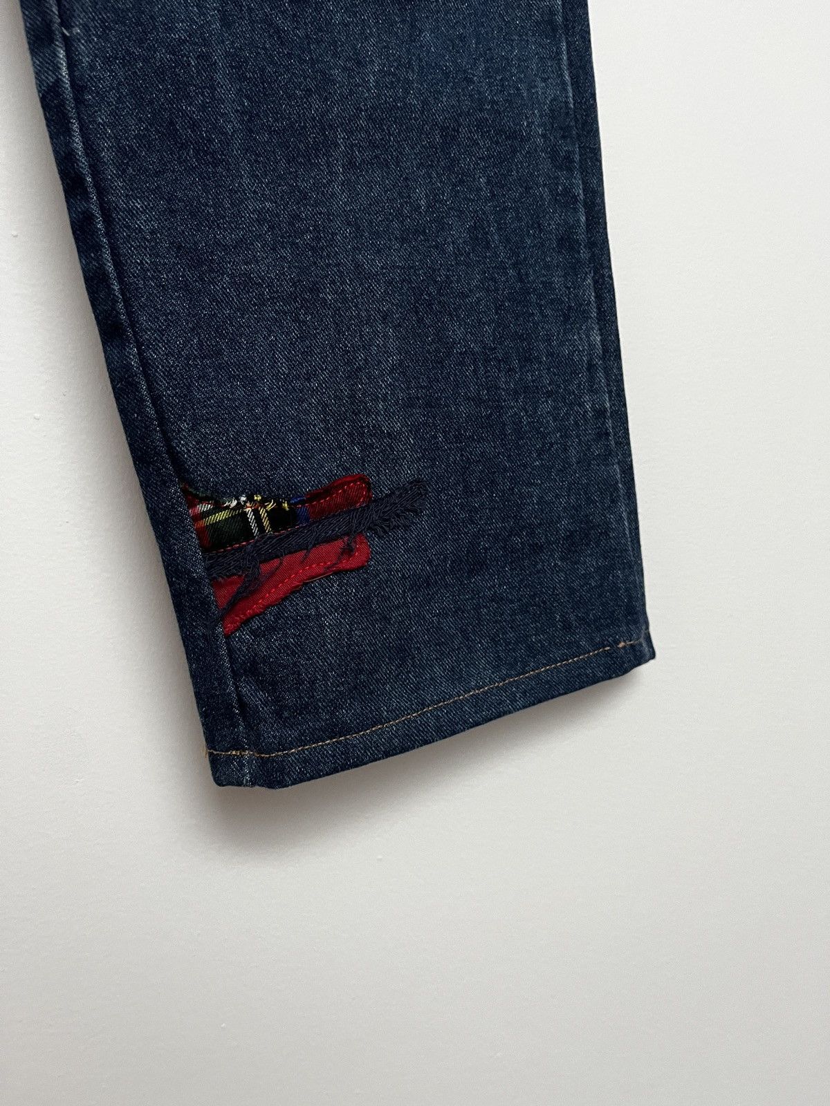 KidSuper Kid Super FW21 Stitched Face Jeans (unisex) Size US 30 / EU 46 - 7 Thumbnail