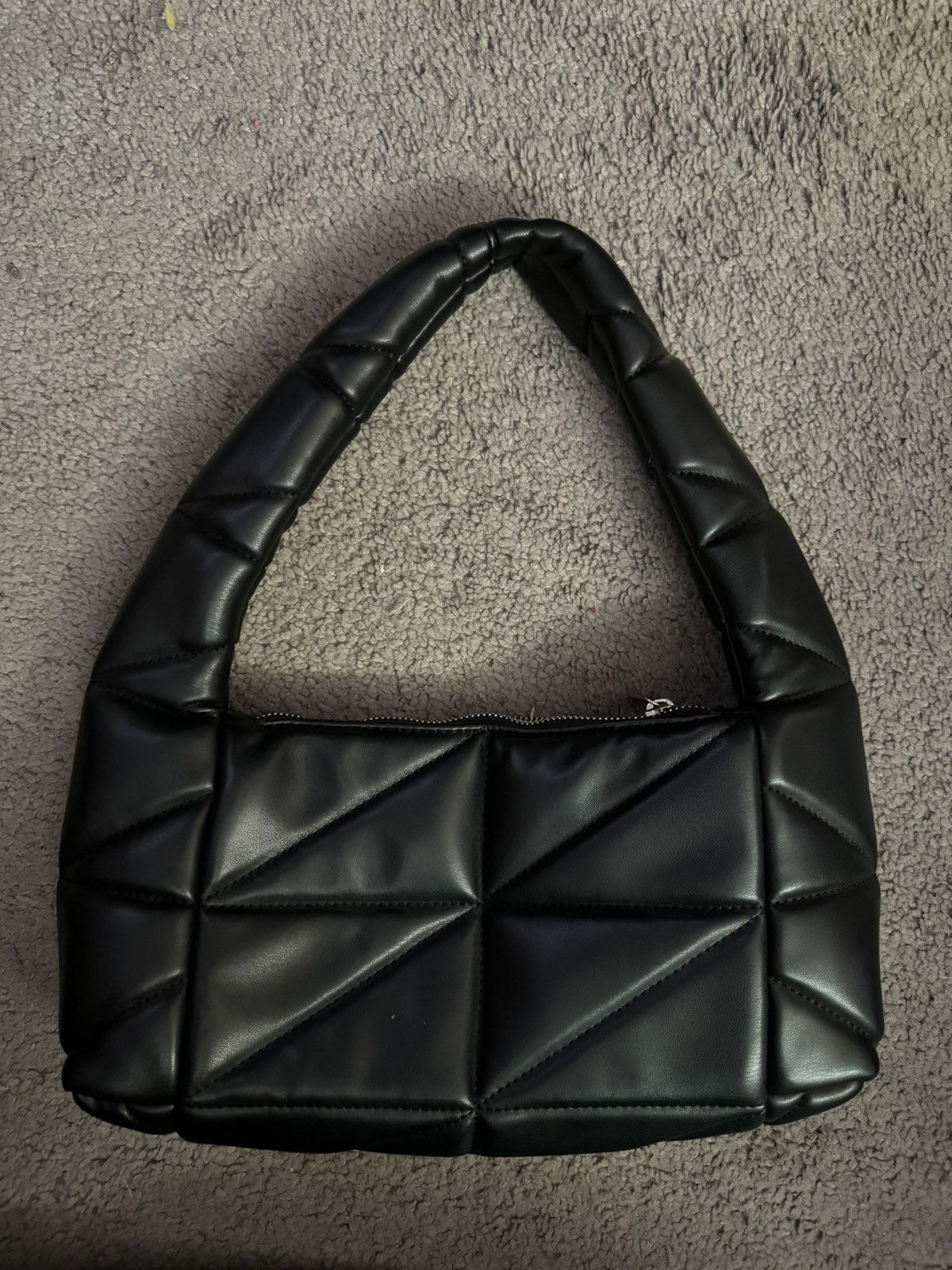 Zara ZARA PATCHWORK DENIM SHOULDER BAG | Grailed