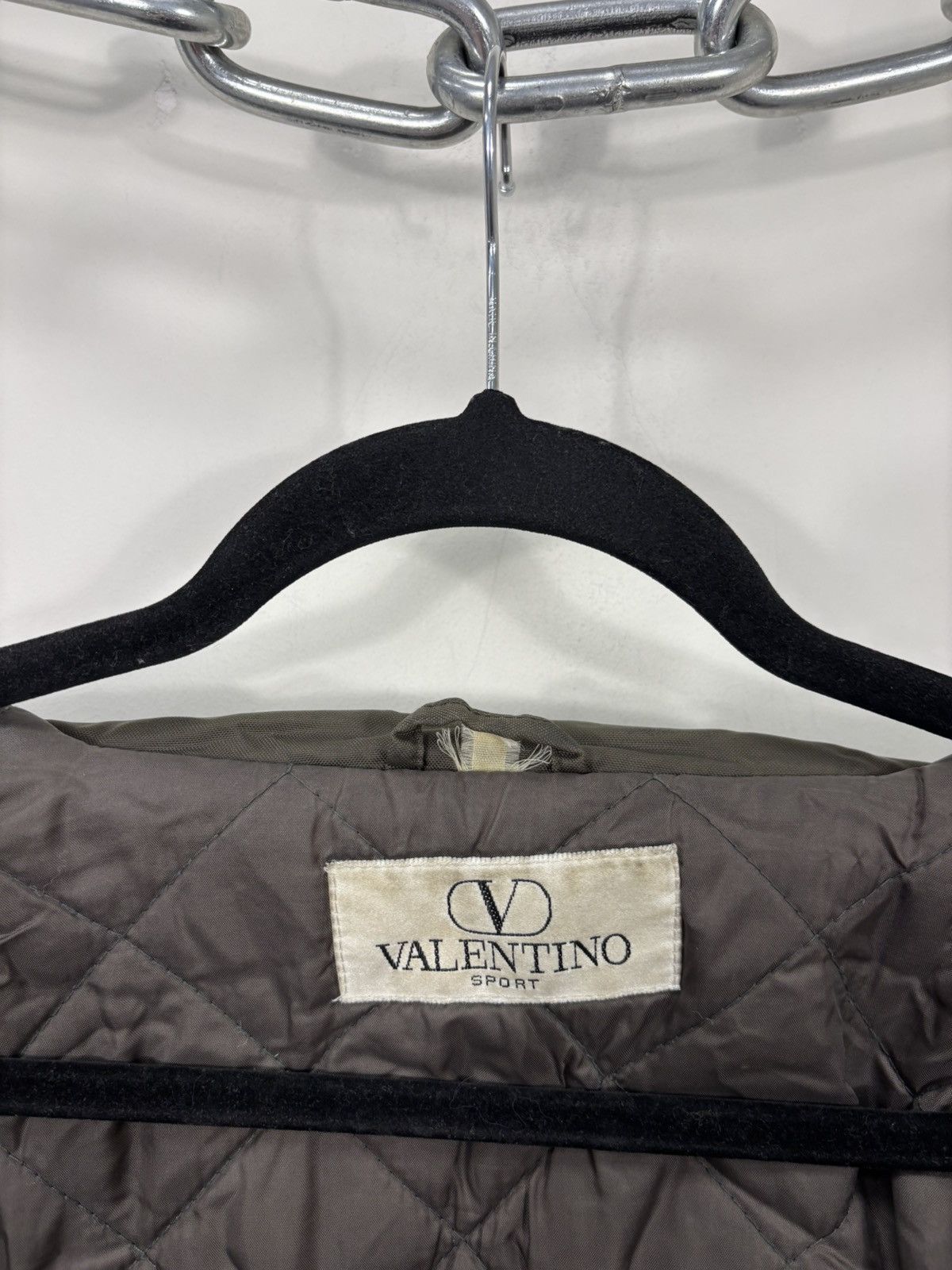 Valentino Vintage 1990s Valentino Sport Men’s Khaki Padded Jacket Coat Size US L / EU 52-54 / 3 - 15 Thumbnail