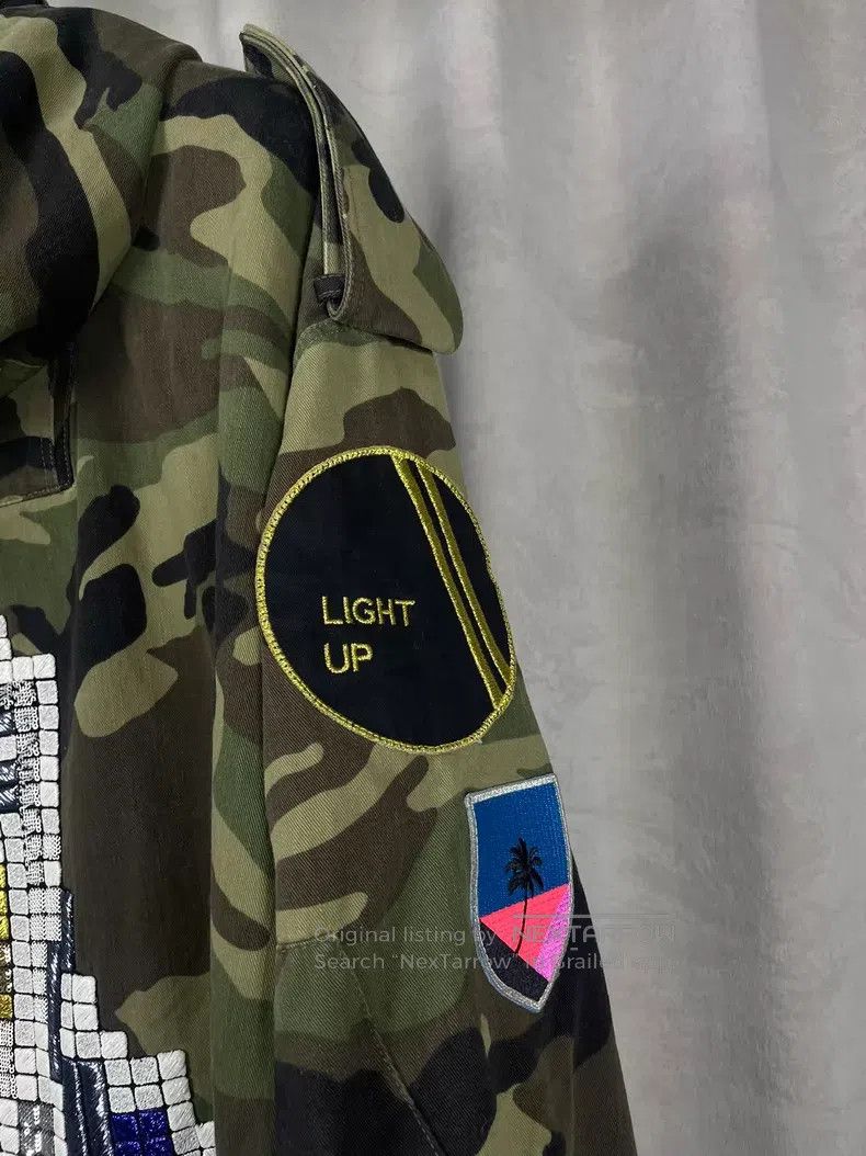 Saint Laurent Paris Saint Laurent Paris Military Green Camo Embroidered Rocket Size US M / EU 48-50 / 2 - 4 Thumbnail