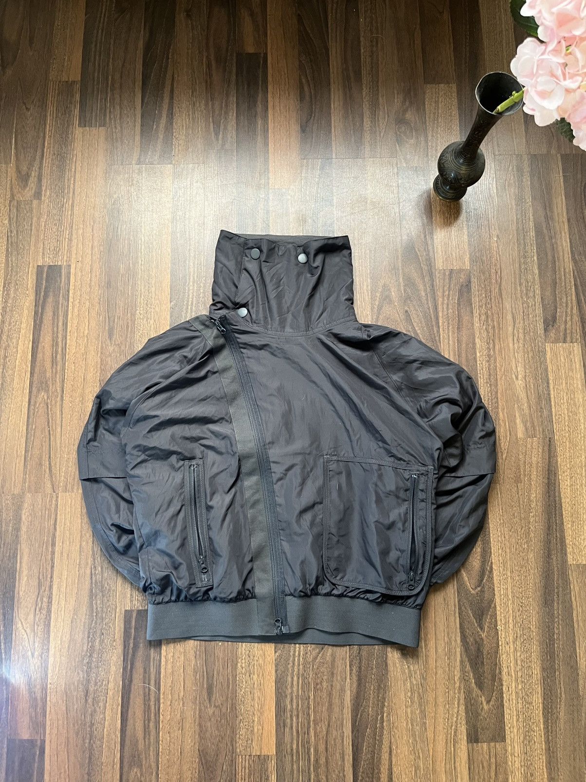 Adidas × Stella McCartney 2000s Adidas Stella McCartney Asymmetric Jacket Size US S / EU 44-46 / 1 - 1 Thumbnail