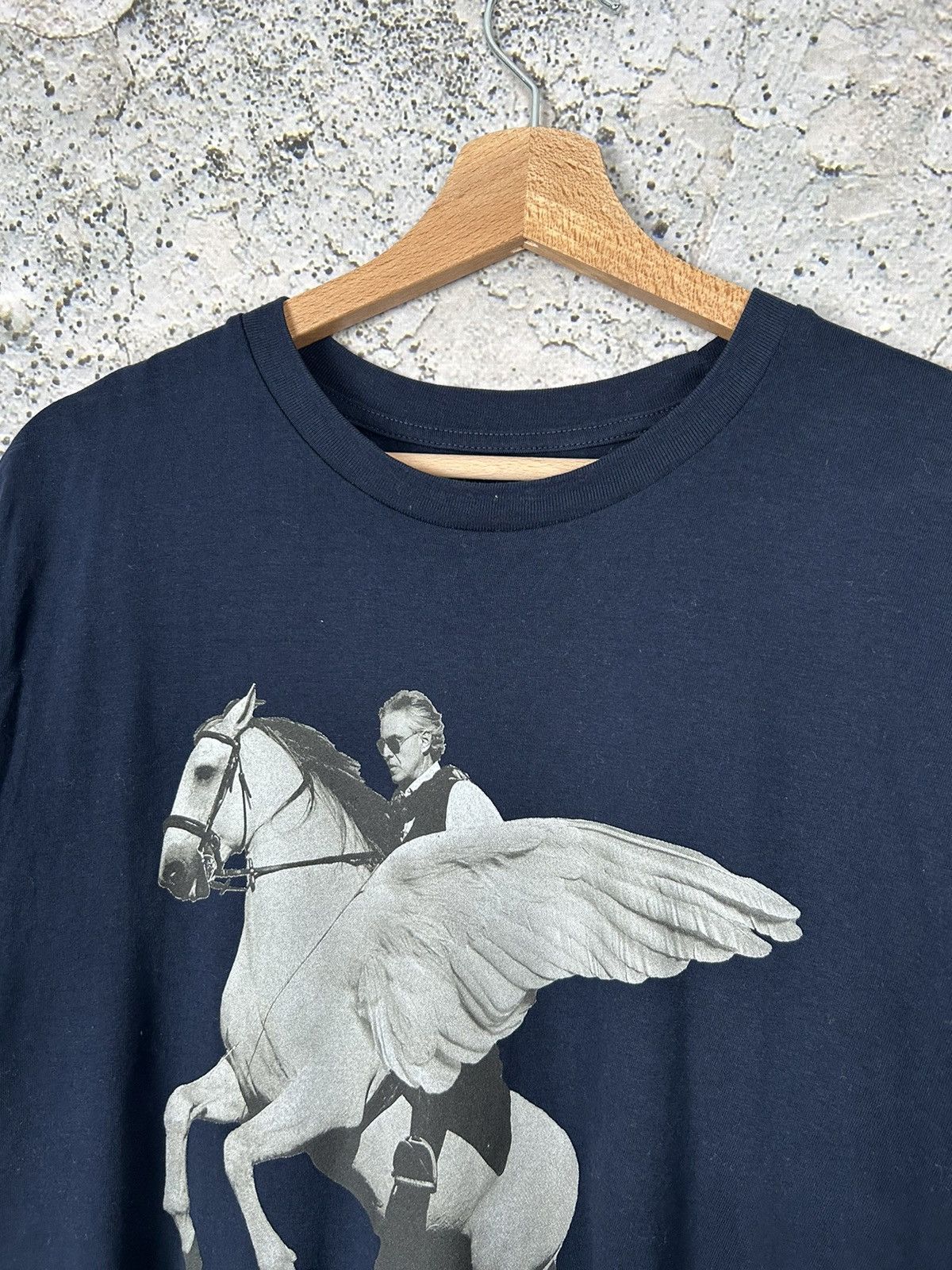 Band Tees × Vintage Andrea Bocelli Opera Music Graphic Tee Rare Hype Size US M / EU 48-50 / 2 - 3 Thumbnail