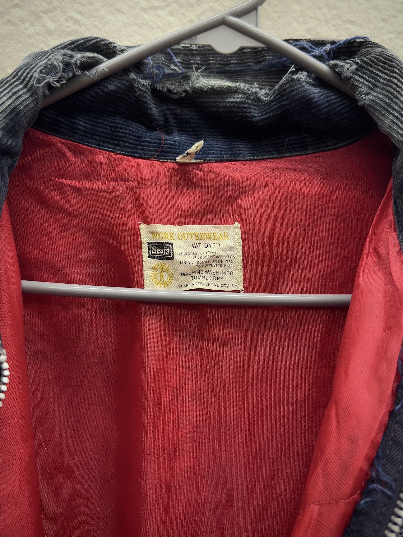 Vintage Vintage 1960’s Sears Faded Work Jacket Size US XL / EU 56 / 4 - 5 Thumbnail