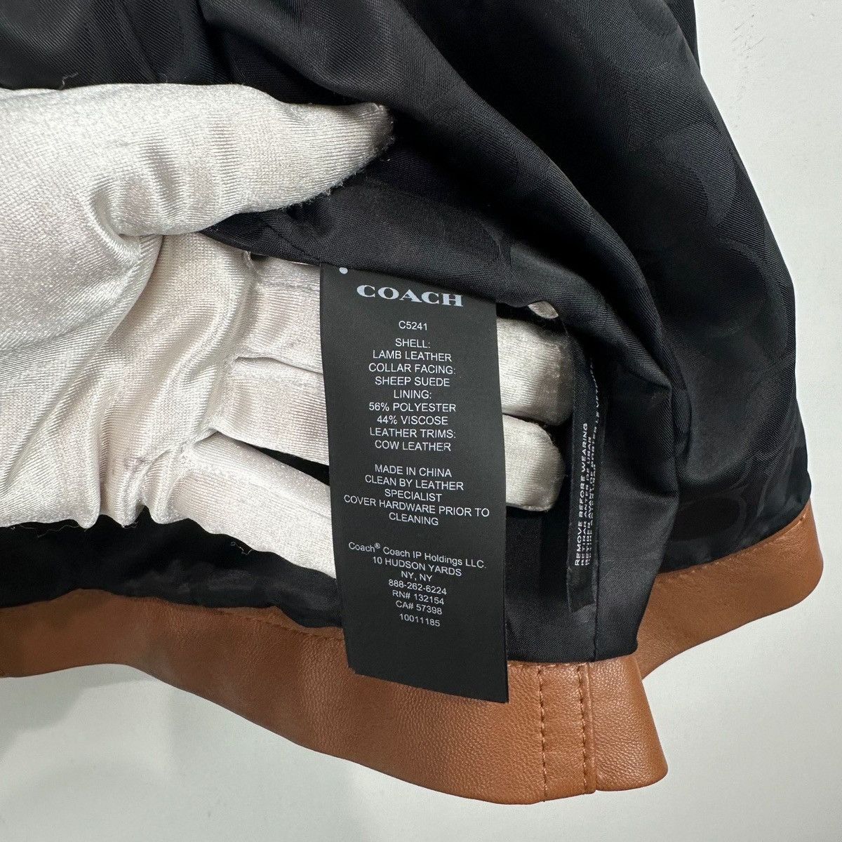 Coach Coach SS24 Light Brown Leather Jacket Size M / US 6-8 / IT 42-44 - 5 Thumbnail