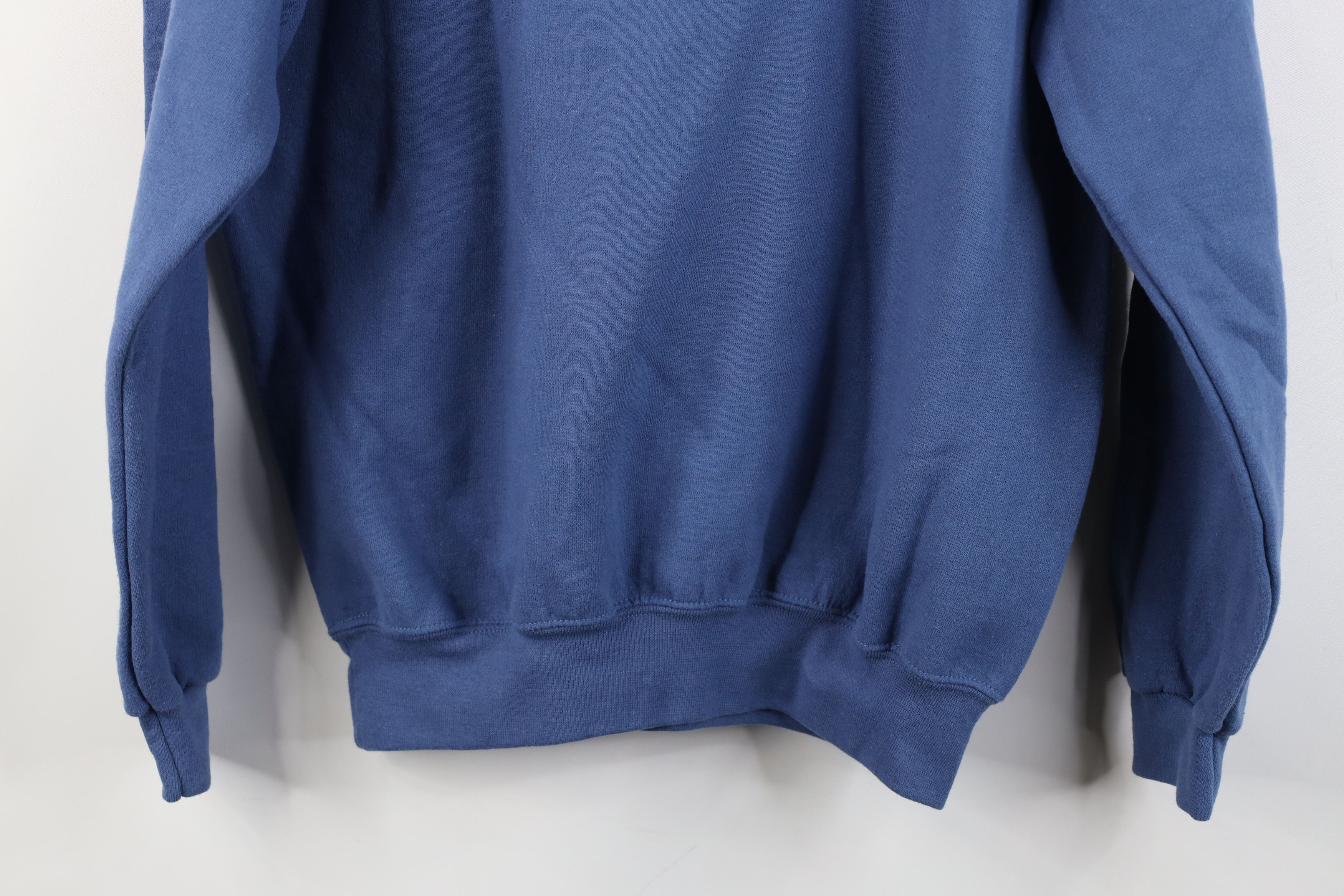 Vintage Vintage 90s Streetwear Christmas Snow Birds Sweatshirt Blue Size L / US 10 / IT 46 - 12 Thumbnail