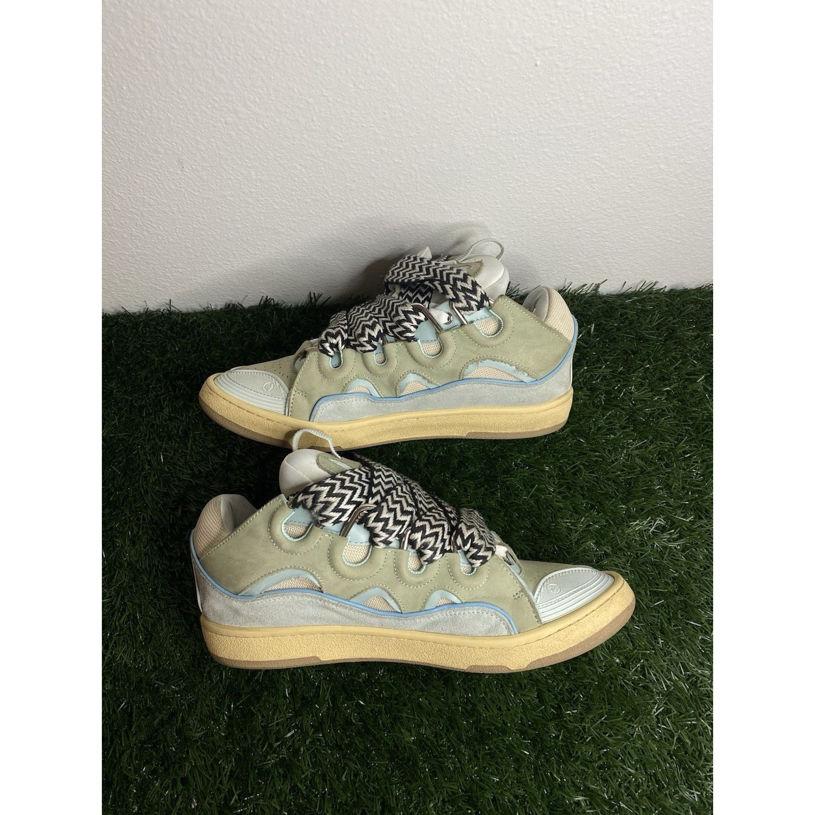 Lanvin Lanvin Curb Sneakers “Pale Blue“ |10-10.5 M Size US 10.5 / IT 40.5 - 3 Thumbnail