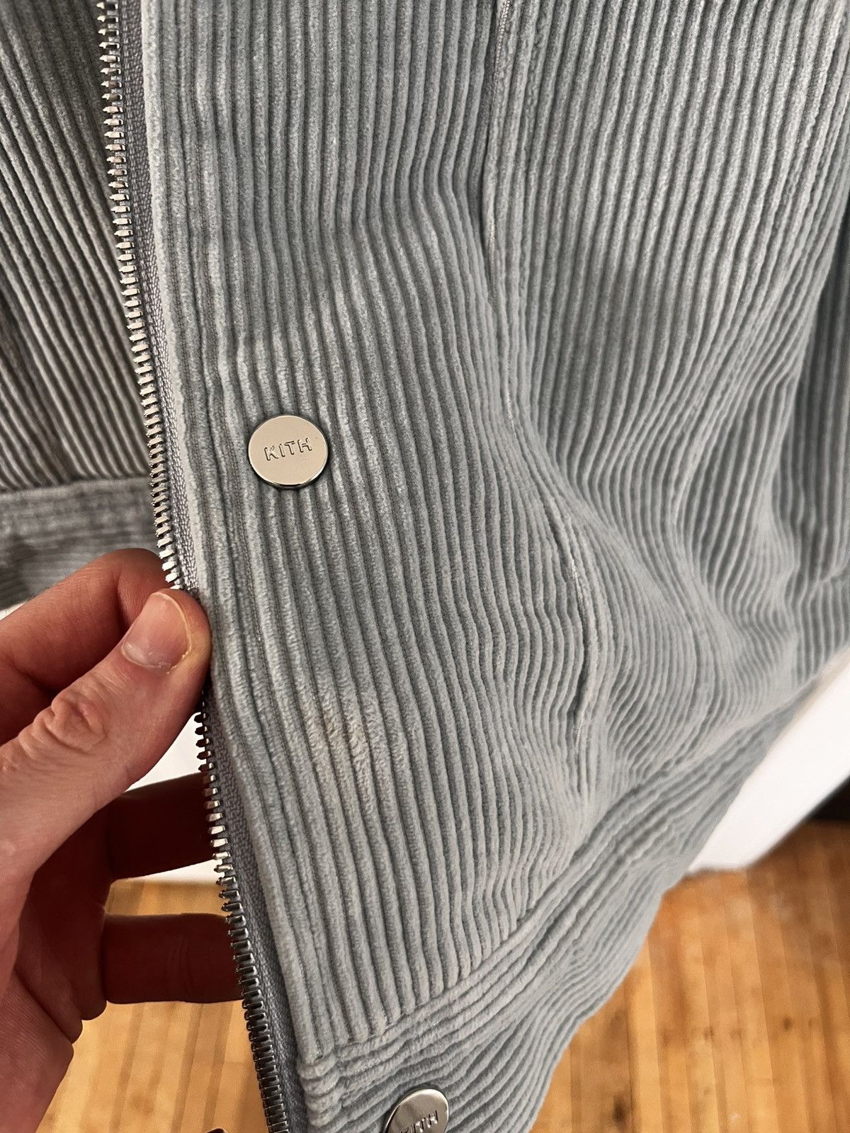 Kith Kith Light Blue Corduroy Laight Jacket - Medium Size US M / EU 48-50 / 2 - 6 Thumbnail