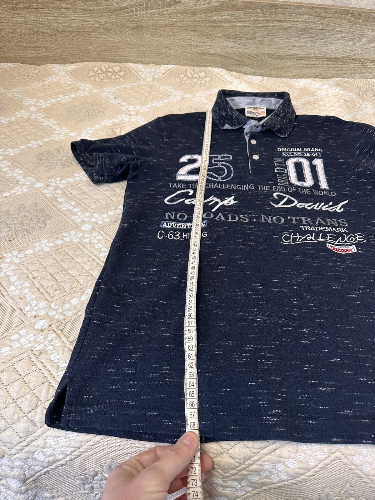 Polo Ralph Lauren 🔥 Camp David Vintage Chief Keef Y2K Ralph Lauren Polo Shirt Size US M / EU 48-50 / 2 - 9 Thumbnail