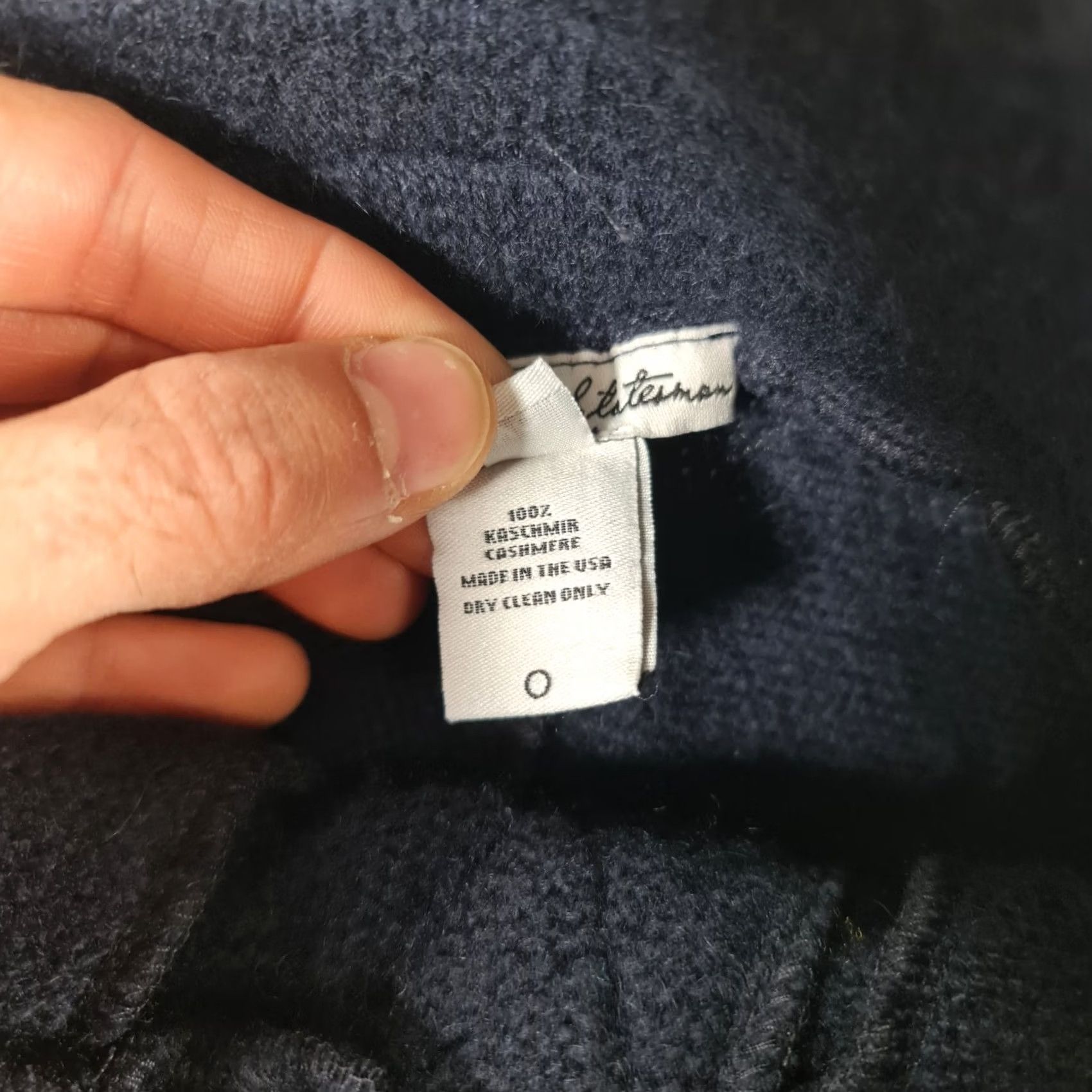 The Elder Statesman VINTAGE The Elder Statesman Womens Joggers XS Navy 100% Cashmere Knit Pants Trousers Size 26" / US 2 / IT 38 - 4 Thumbnail
