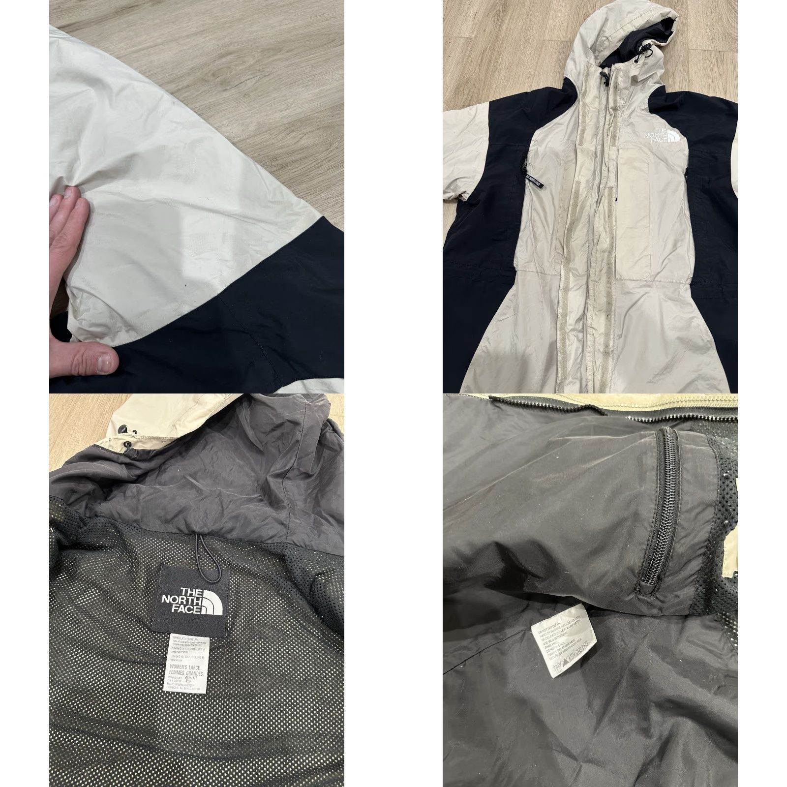 The North Face The North Face Gore Tex Women's Jacket Ski Snowboard Beige Black L Large Size L / US 10 / IT 46 - 8 Thumbnail