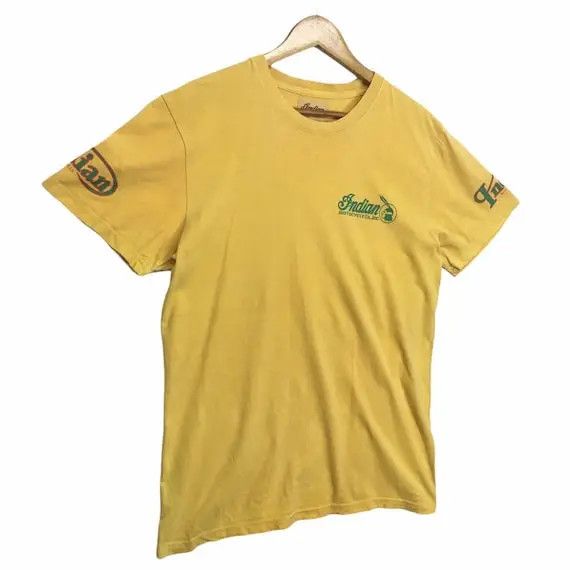 Indian Motorcycle Vtg INDIAN MOTORCYCLE Biker Rider Chopper Tee Shirt Harley Size US XL / EU 56 / 4 - 3 Thumbnail
