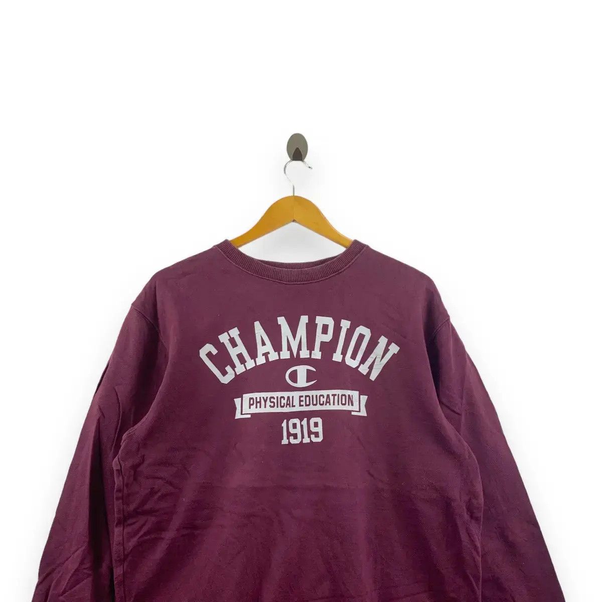 Other Vintage CHAMPION PHYSICAL EDUCATION 1919 Sweatshirt Size L / US 10 / IT 46 - 2 Thumbnail