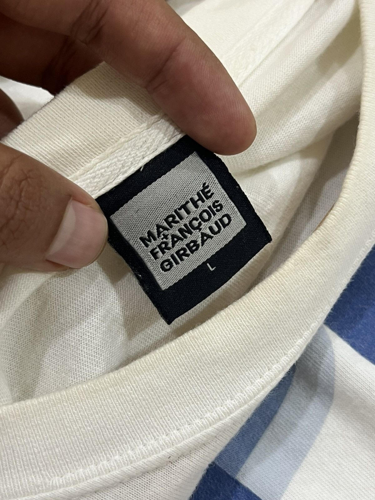 Marithe + Francois Girbaud × Vintage Marithe Francois Girbaud Shirt Size US L / EU 52-54 / 3 - 3 Thumbnail