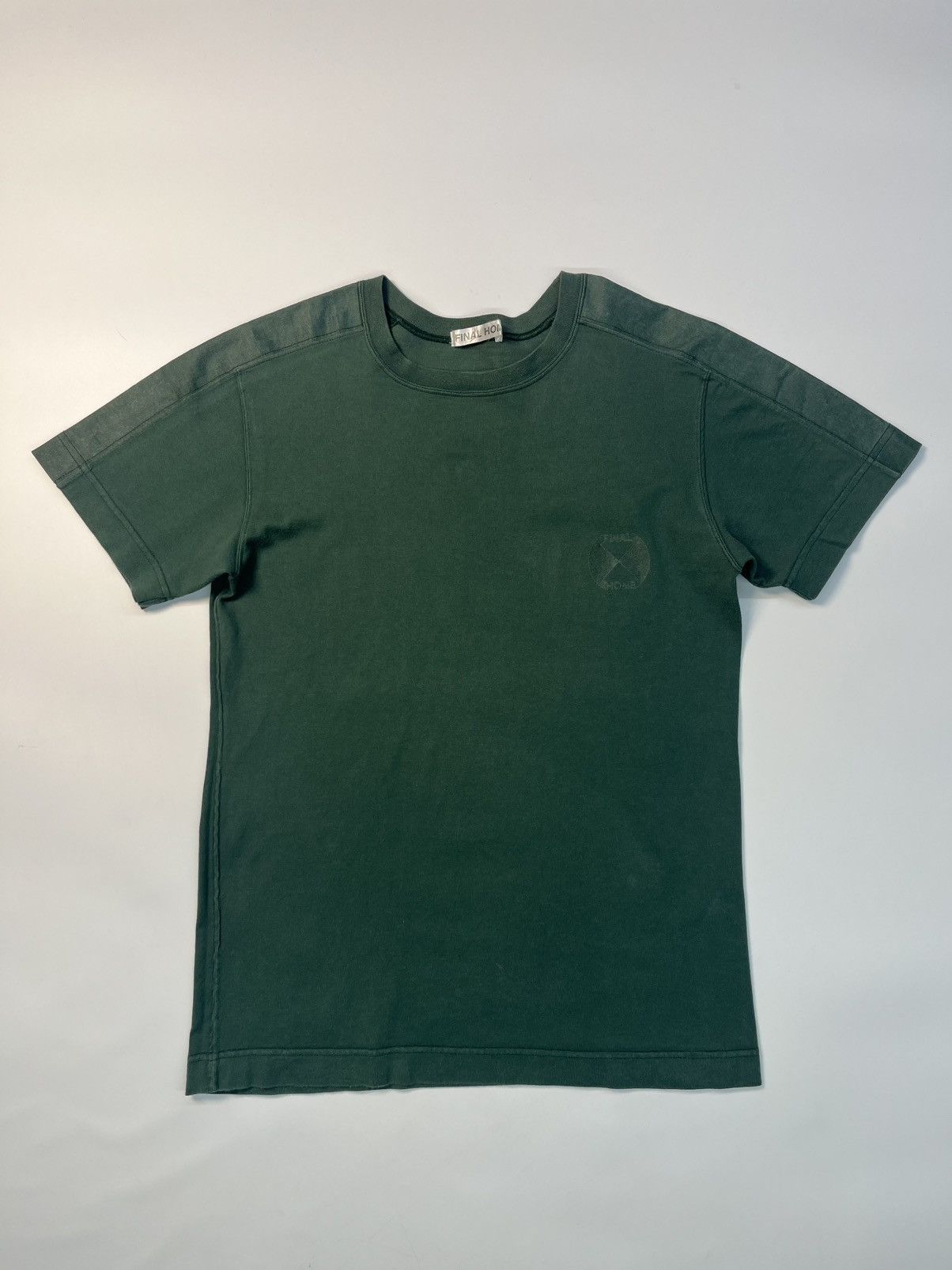 Final Home FINAL HOME 90s logo tee (Wax Coated Detail) Size US S / EU 44-46 / 1 - 1 Thumbnail