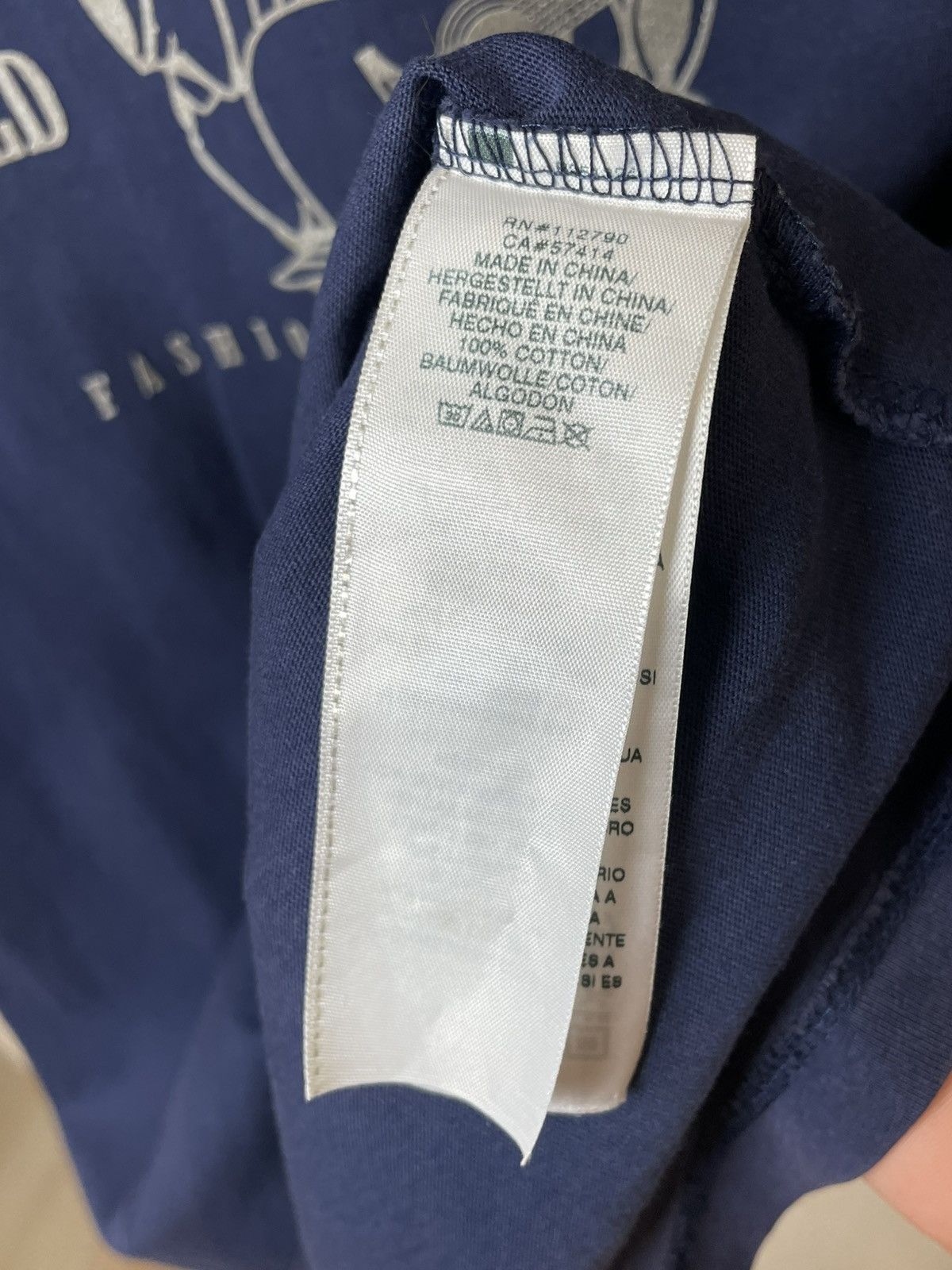 True Religion Vintage True Religion Big Logo Tshirt Size US L / EU 52-54 / 3 - 9 Thumbnail