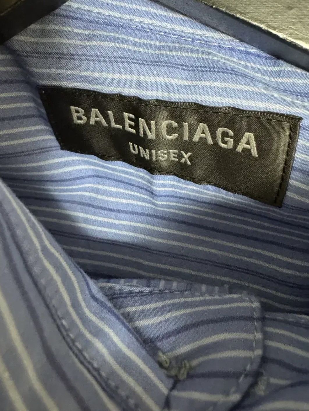 Balenciaga Balenciaga DIY Oversized Shirt Size US M / EU 48-50 / 2 - 2 Thumbnail