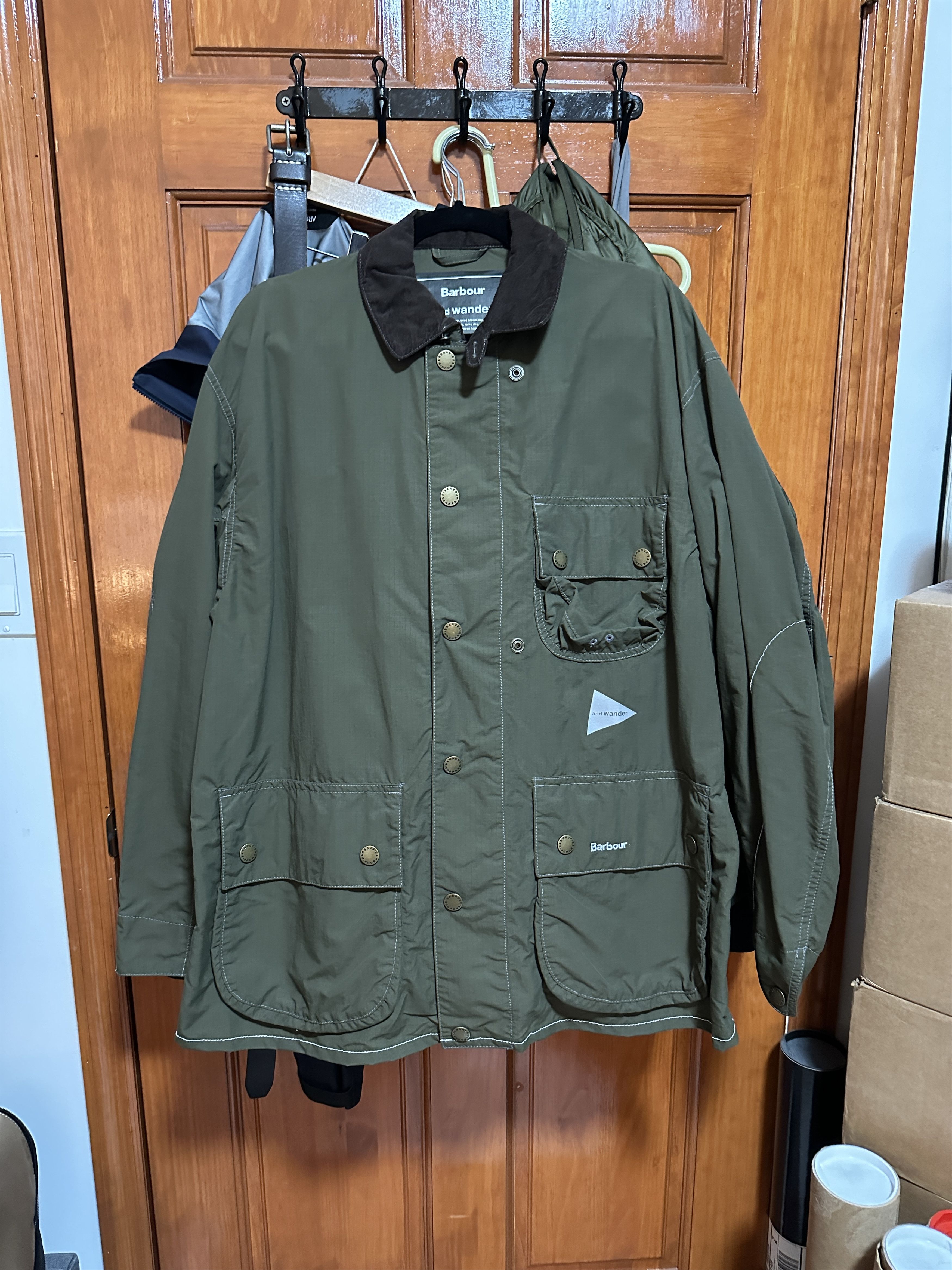 Barbour Barbour x And Wander Pivot Jacket | Grailed