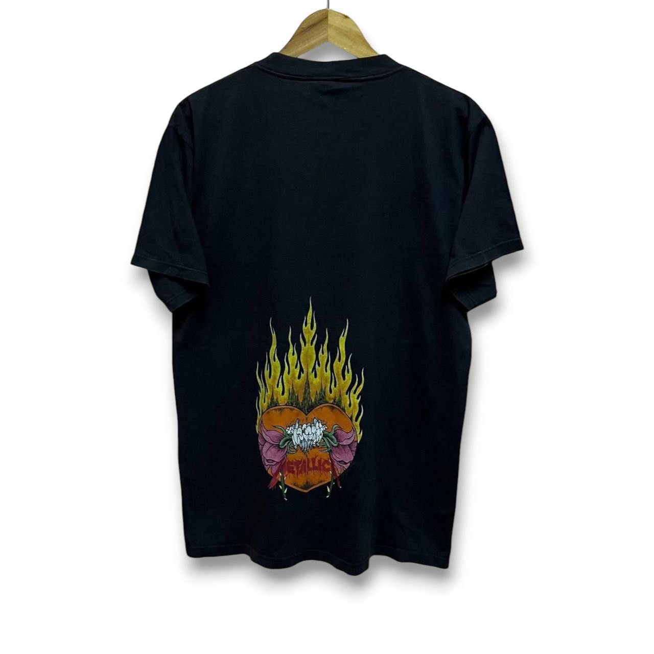 Band Tees × Metallica × Vintage Vintage 1994 Metallica Big Skull Pushead T Shirt Size US L / EU 52-54 / 3 - 2 Thumbnail