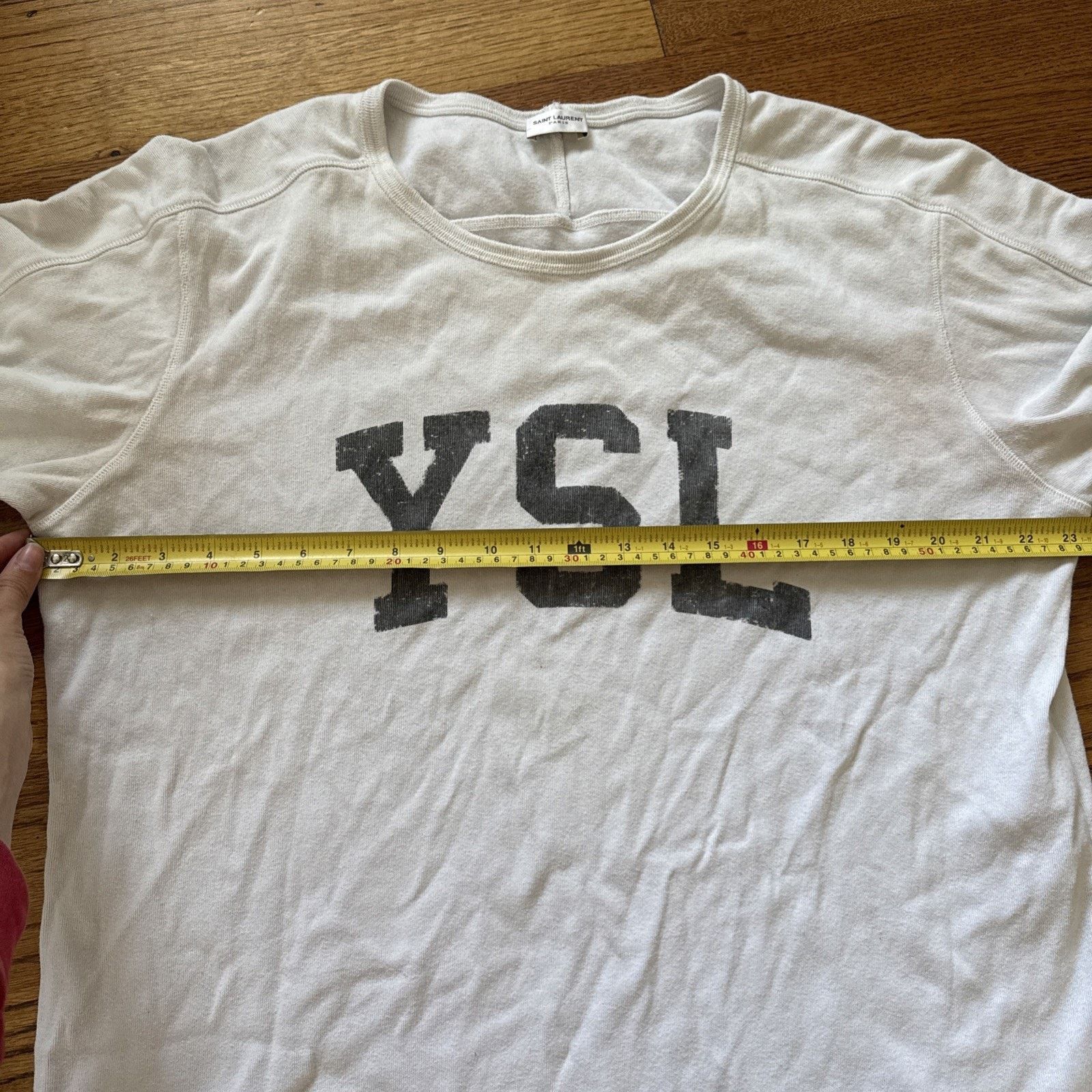 Yves Saint Laurent SAINT LAURENT YSL vintage logo Tshirt short sleeve Size US XXL / EU 58 / 5 - 11 Thumbnail