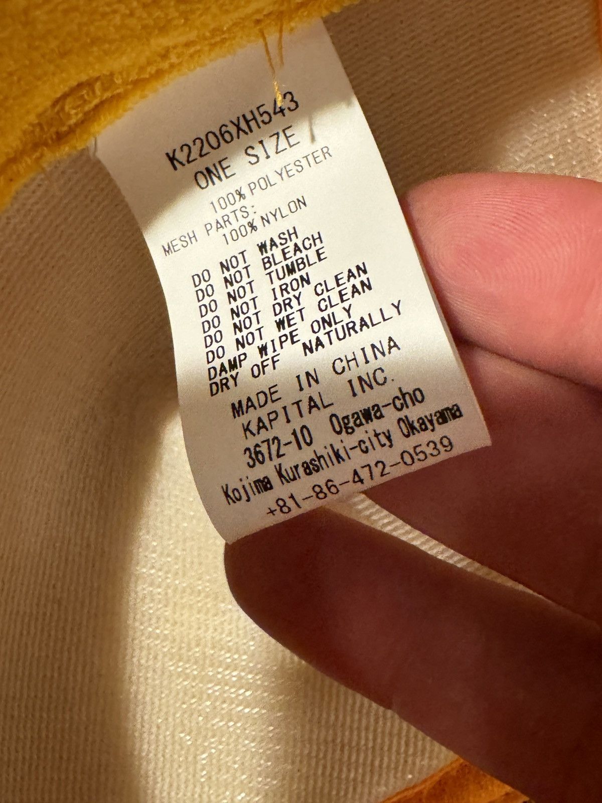 Kapital Kapital trucker Size ONE SIZE - 3 Thumbnail