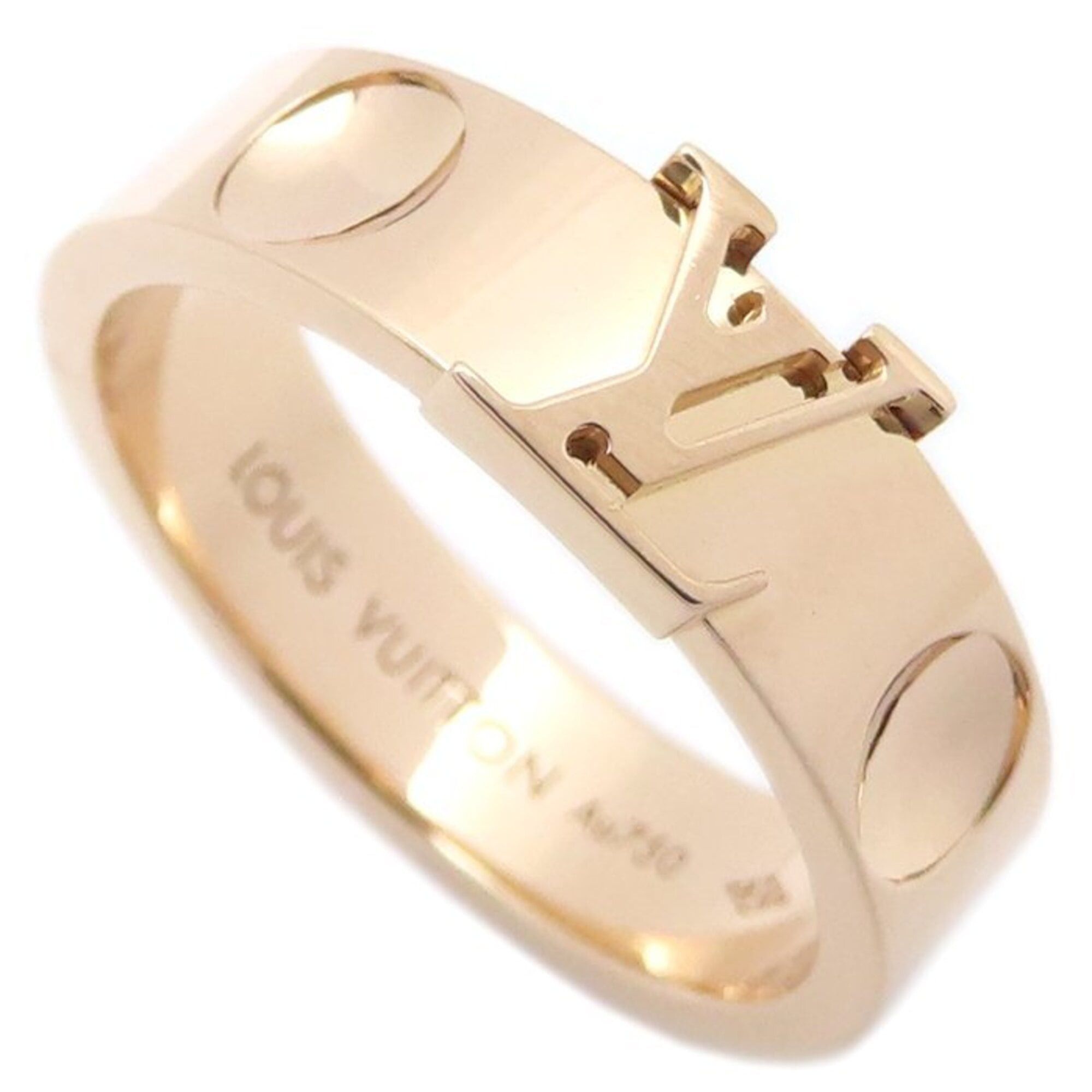 Louis Vuitton Louis Vuitton Empreinte LV Ring, Size #53, Women's, Q9K98A 295333 Size ONE SIZE - 1 Thumbnail
