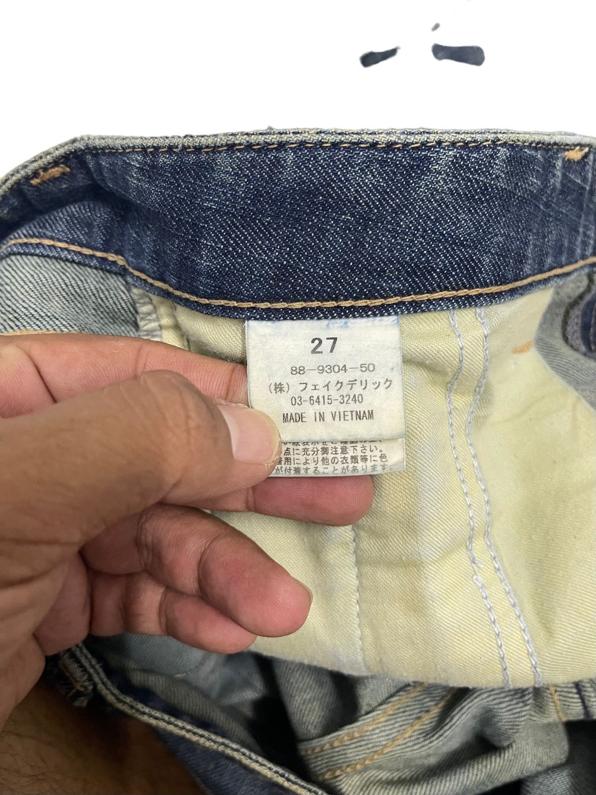 MOUSSY Vintage Moussy Zipper Denim Jeans ! Very Rare Design Size US 30 / EU 46 - 14 Thumbnail